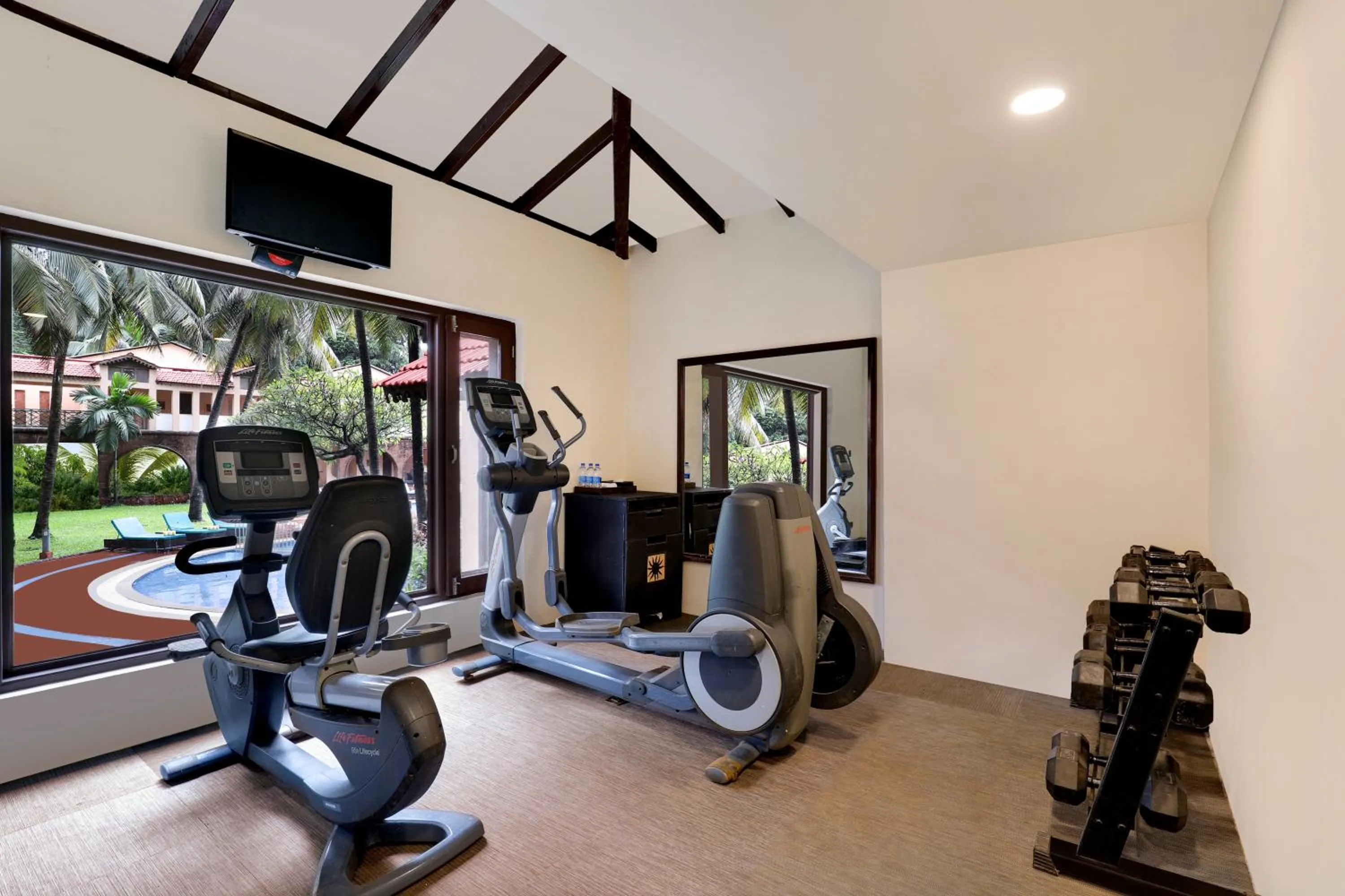 Fitness centre/facilities in Lemon Tree Amarante Beach Resort, Goa
