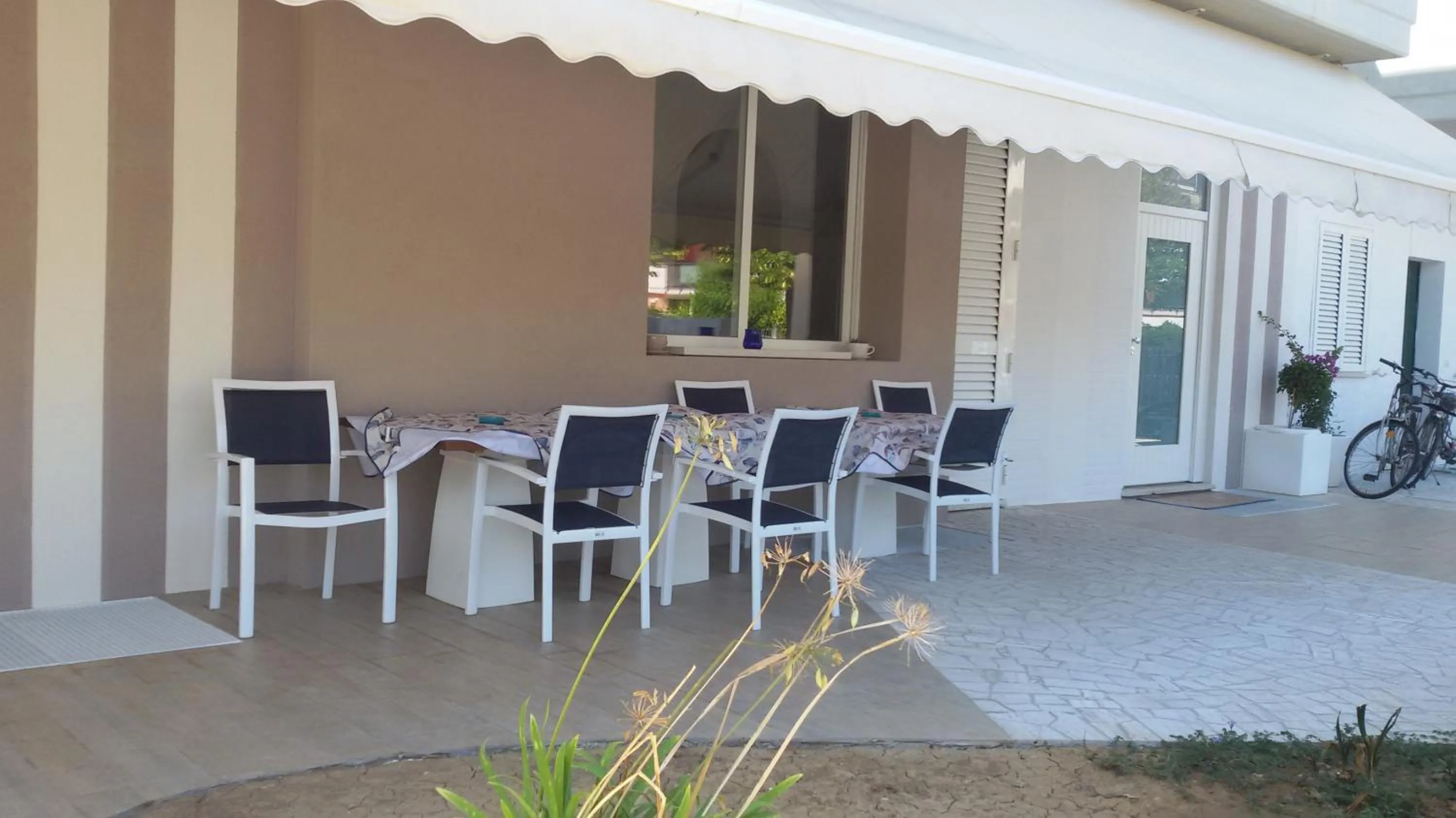 Garden view in Casa Polly B&B