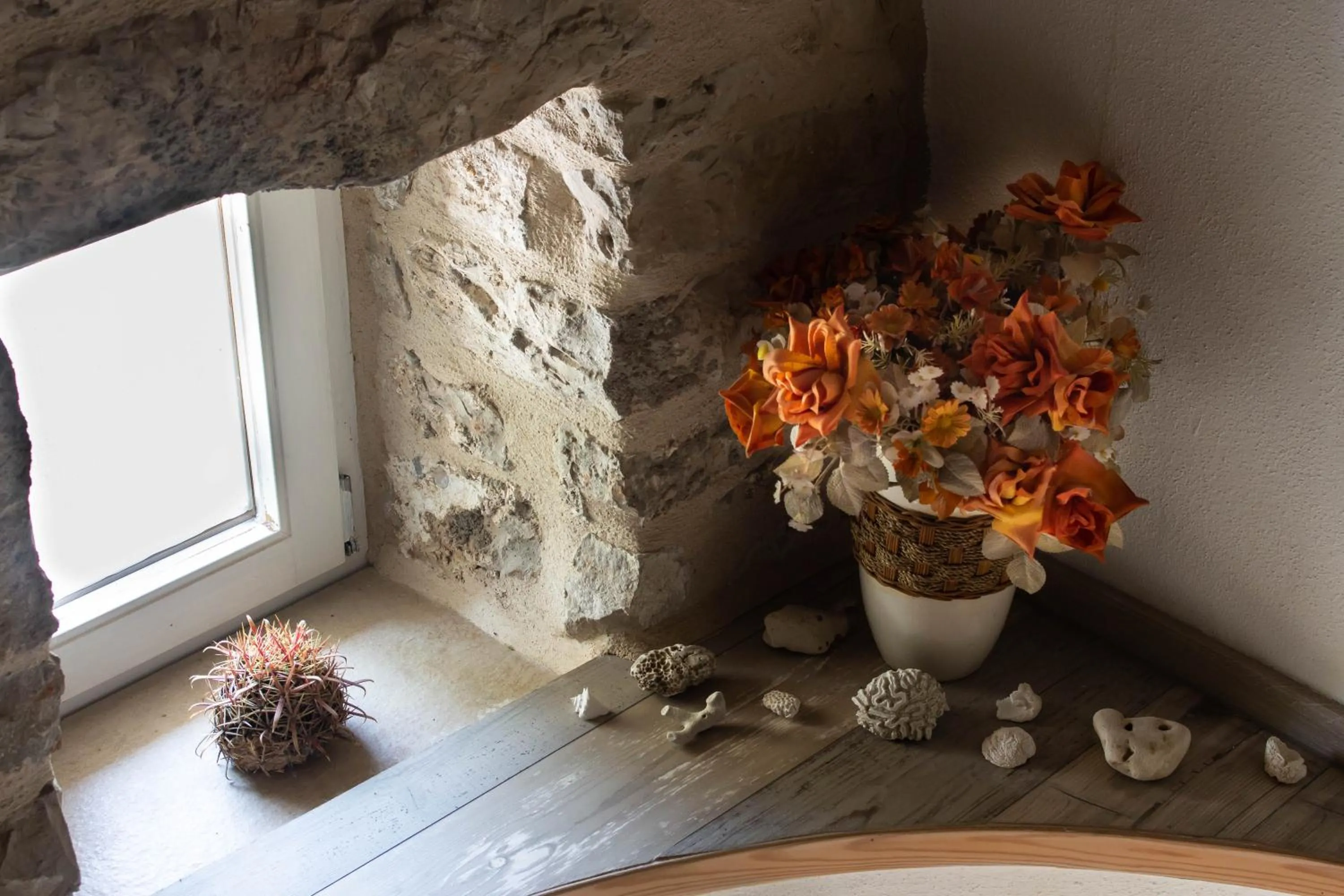Decorative detail in Villa Cindro House