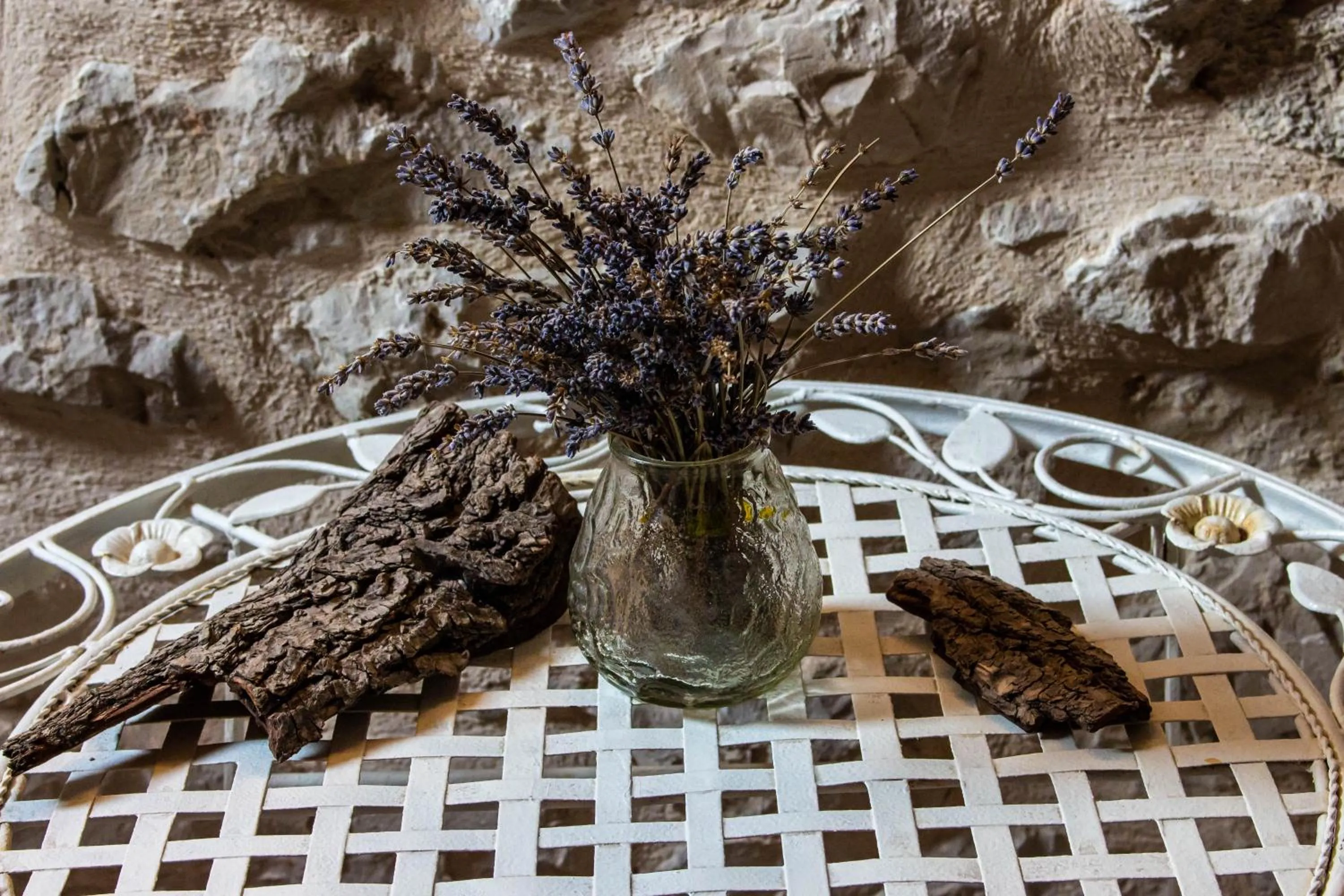 Decorative detail in Villa Cindro House