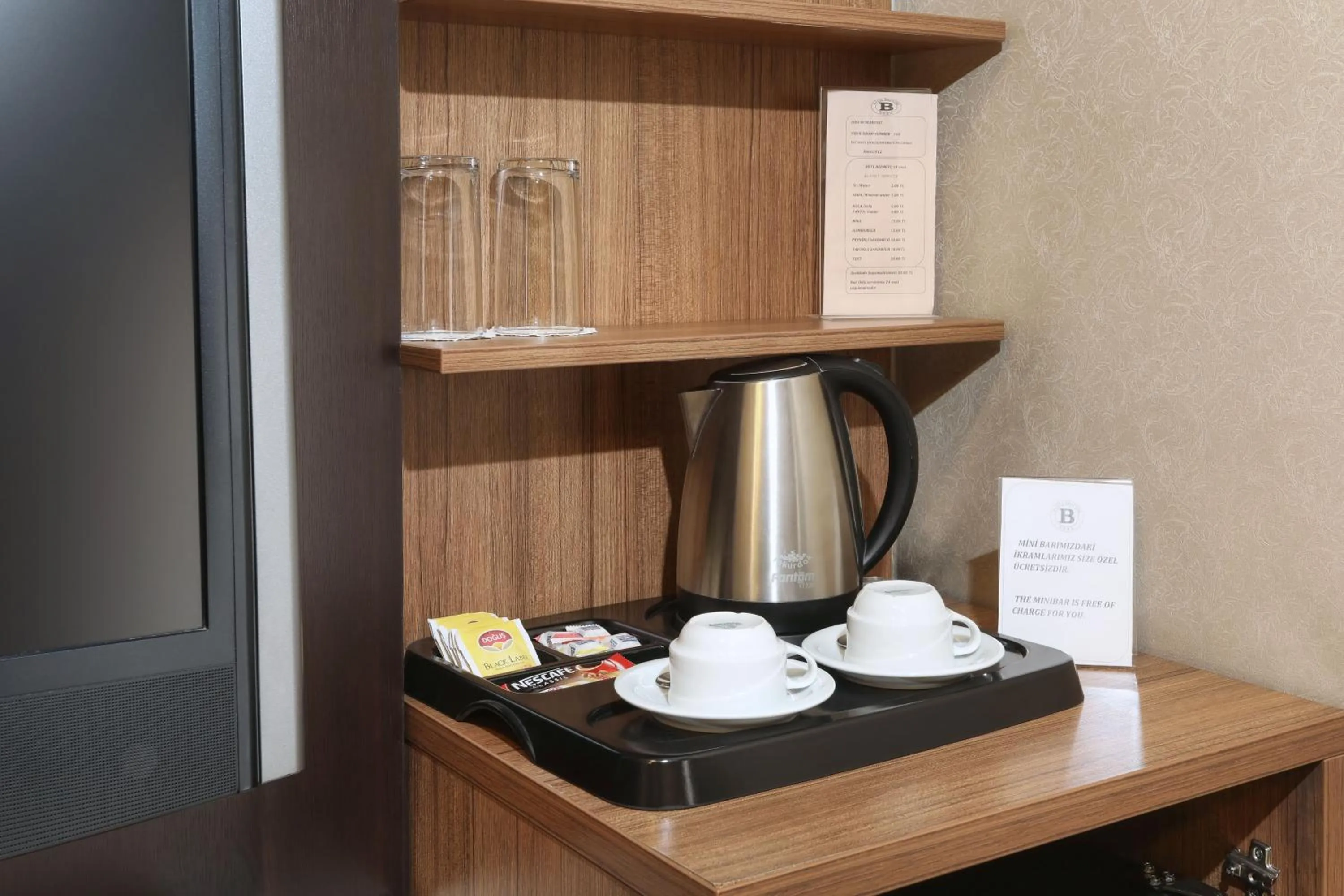 Coffee/tea facilities in New Balturk Hotel Izmit