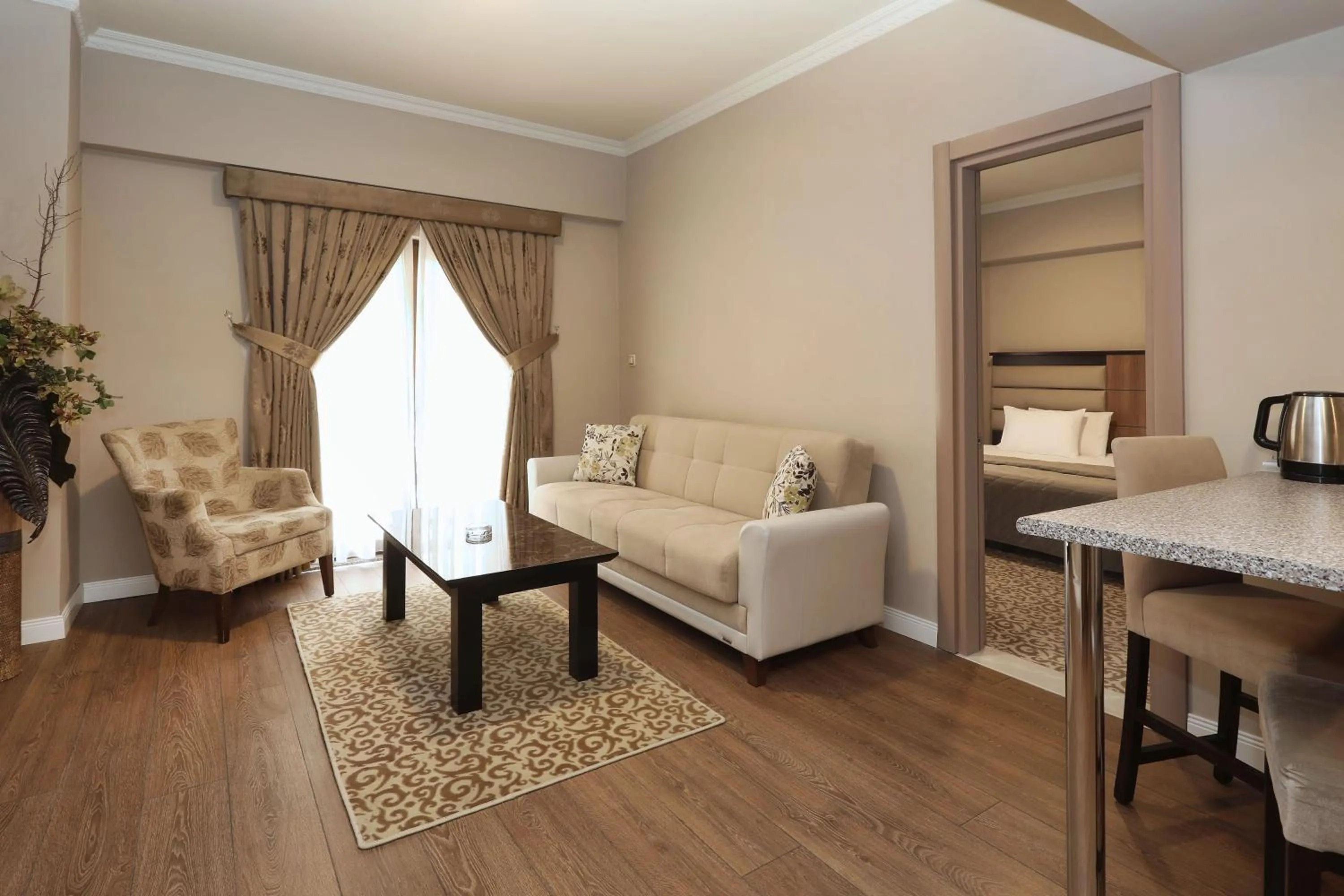 Living room in New Balturk Hotel Izmit