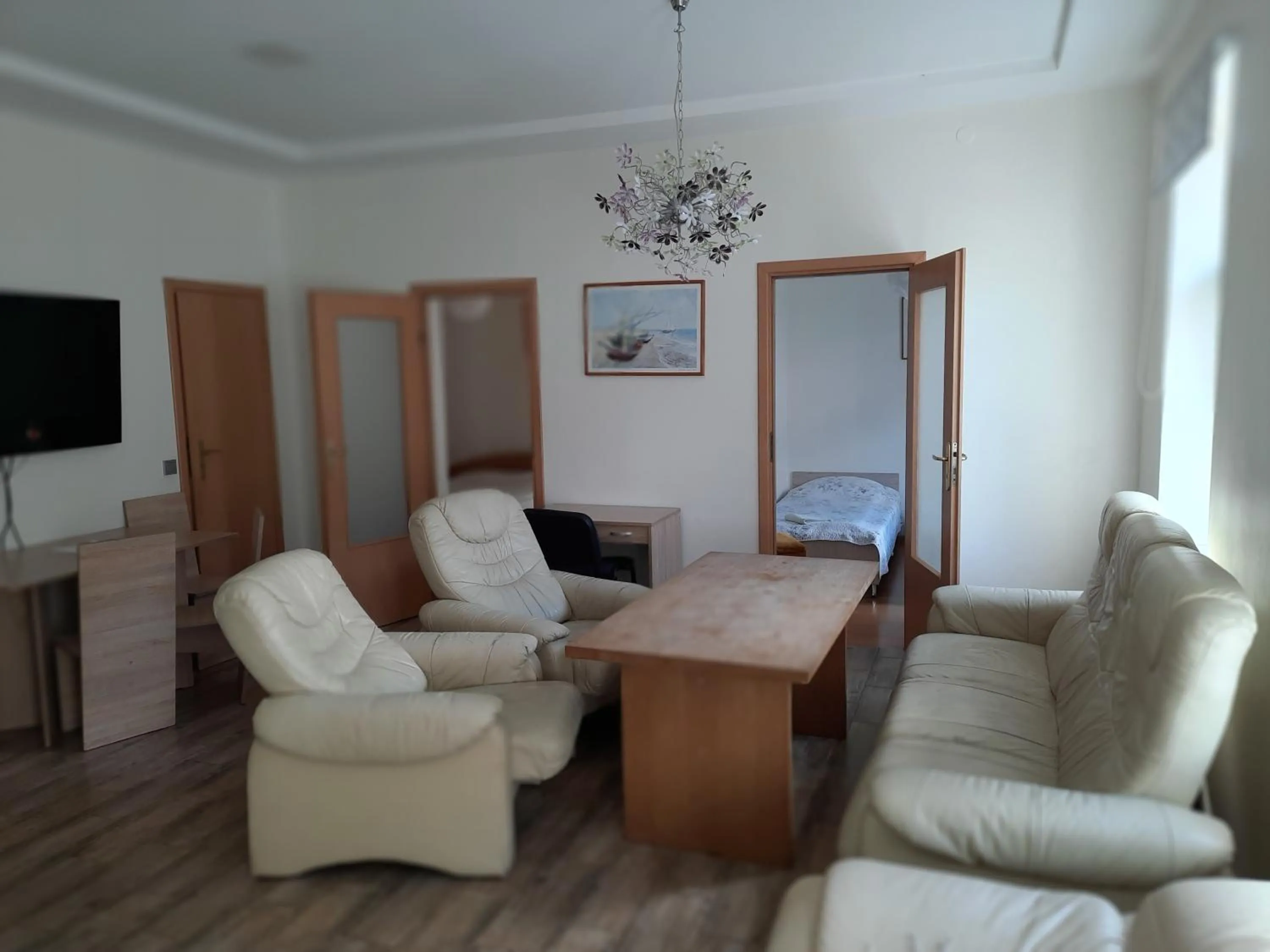 Living room in Kaunas Apartments