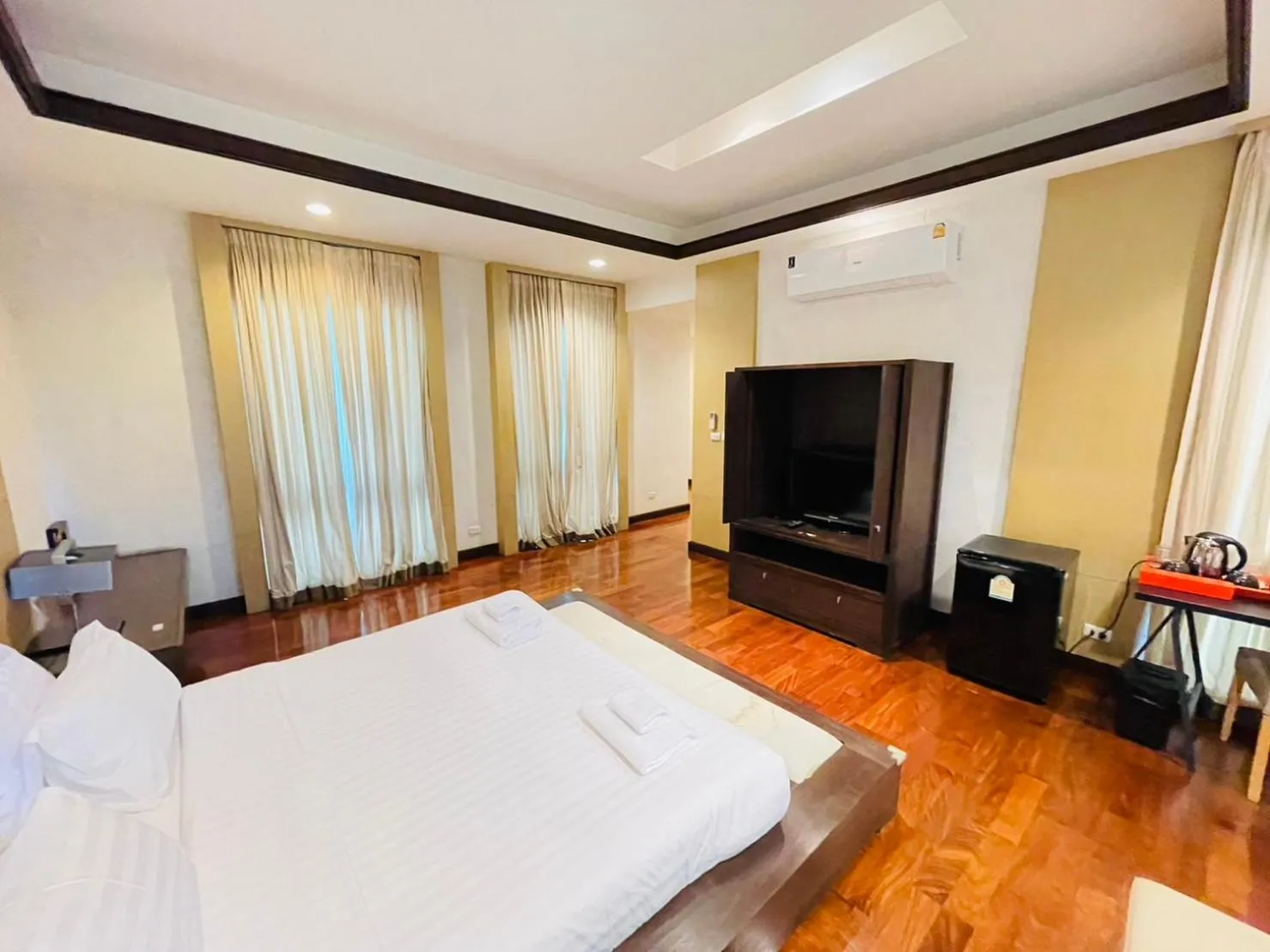 Bed in Royal Sammuk Villa