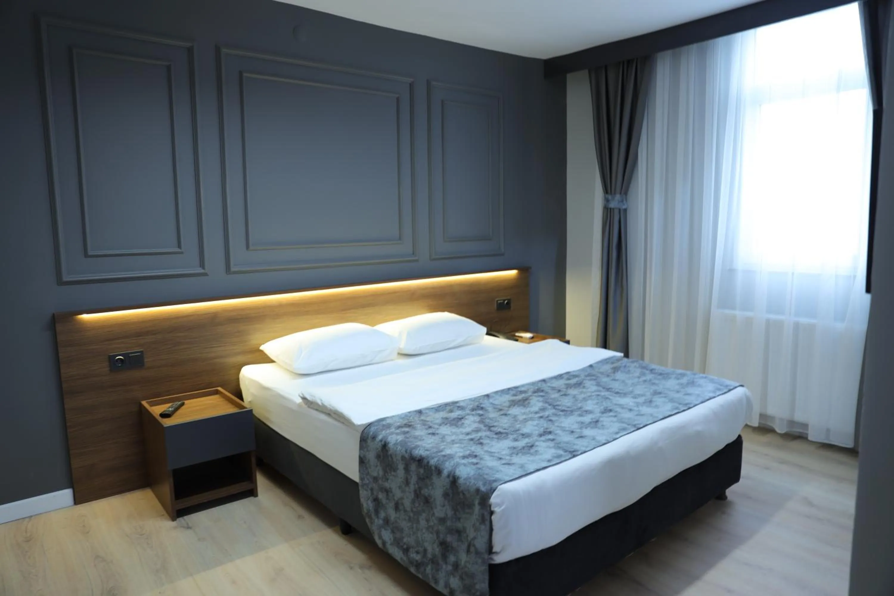 Bedroom, Bed in Turkuaz Hotel