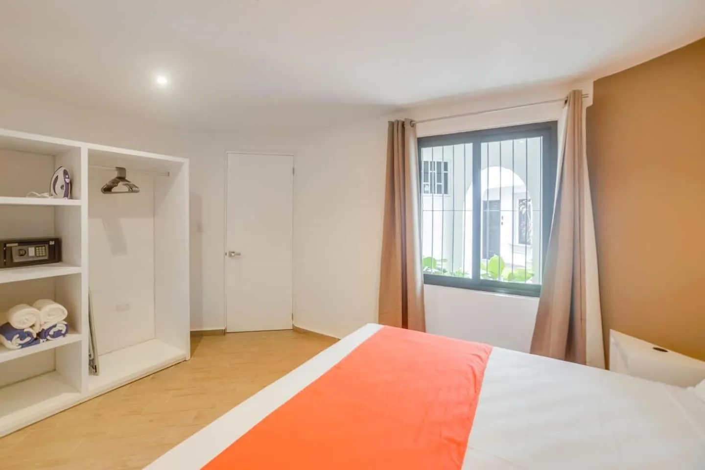 Bed in Valentina Suites by Las Flores Vacation Rentals