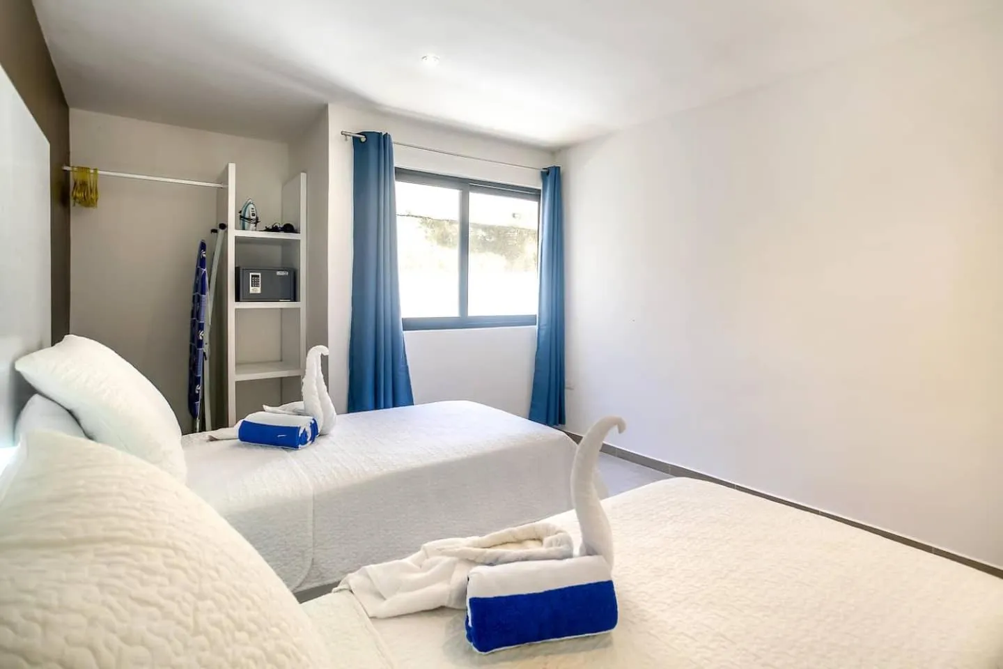 Bed in Valentina Suites by Las Flores Vacation Rentals