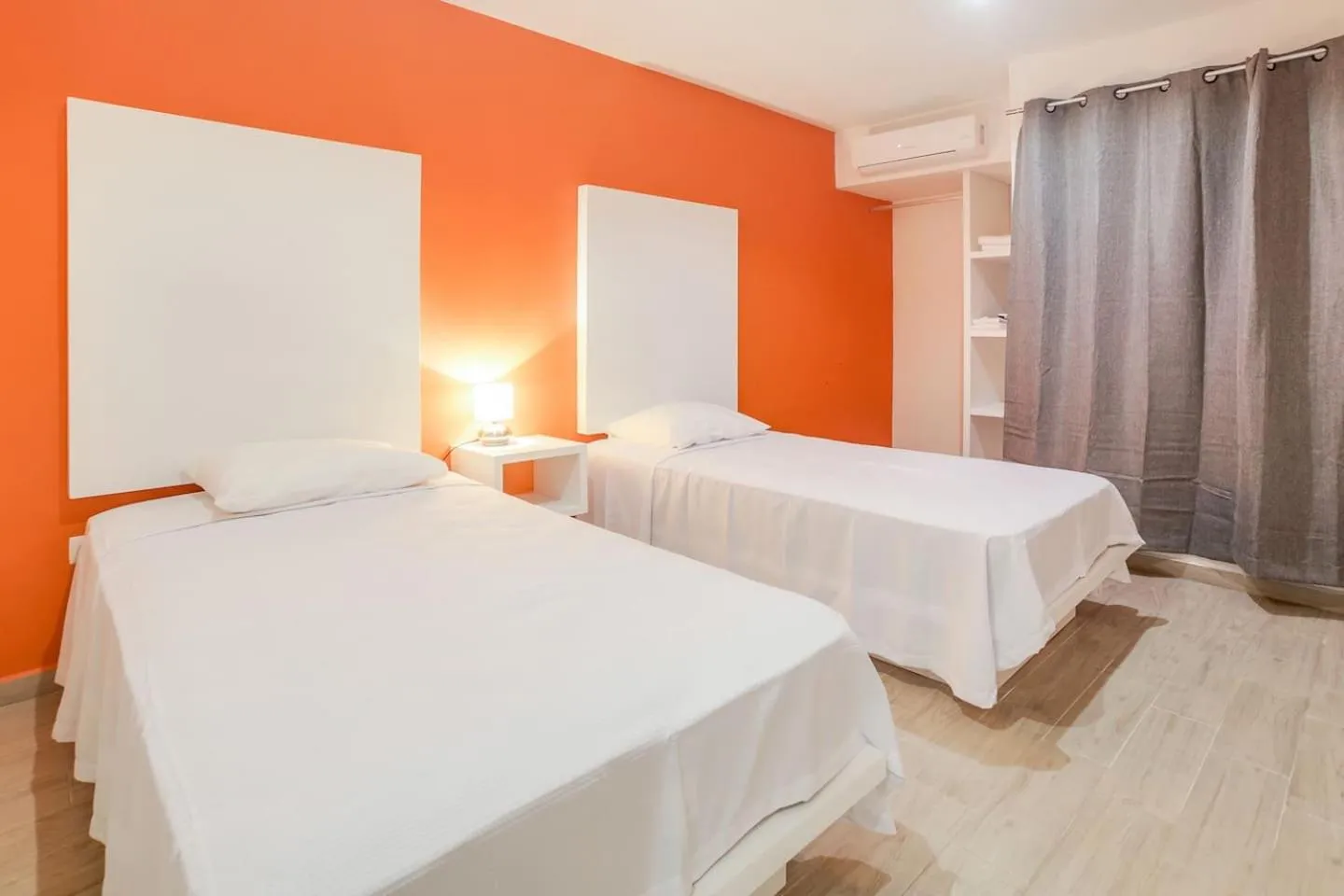 Bed in Valentina Suites by Las Flores Vacation Rentals