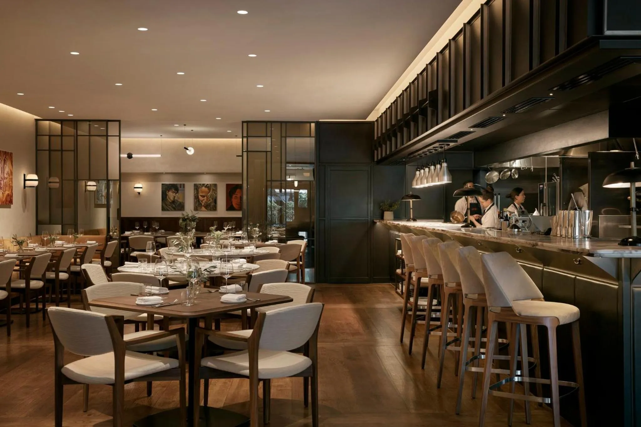 Restaurant/places to eat in COMO Metropolitan London