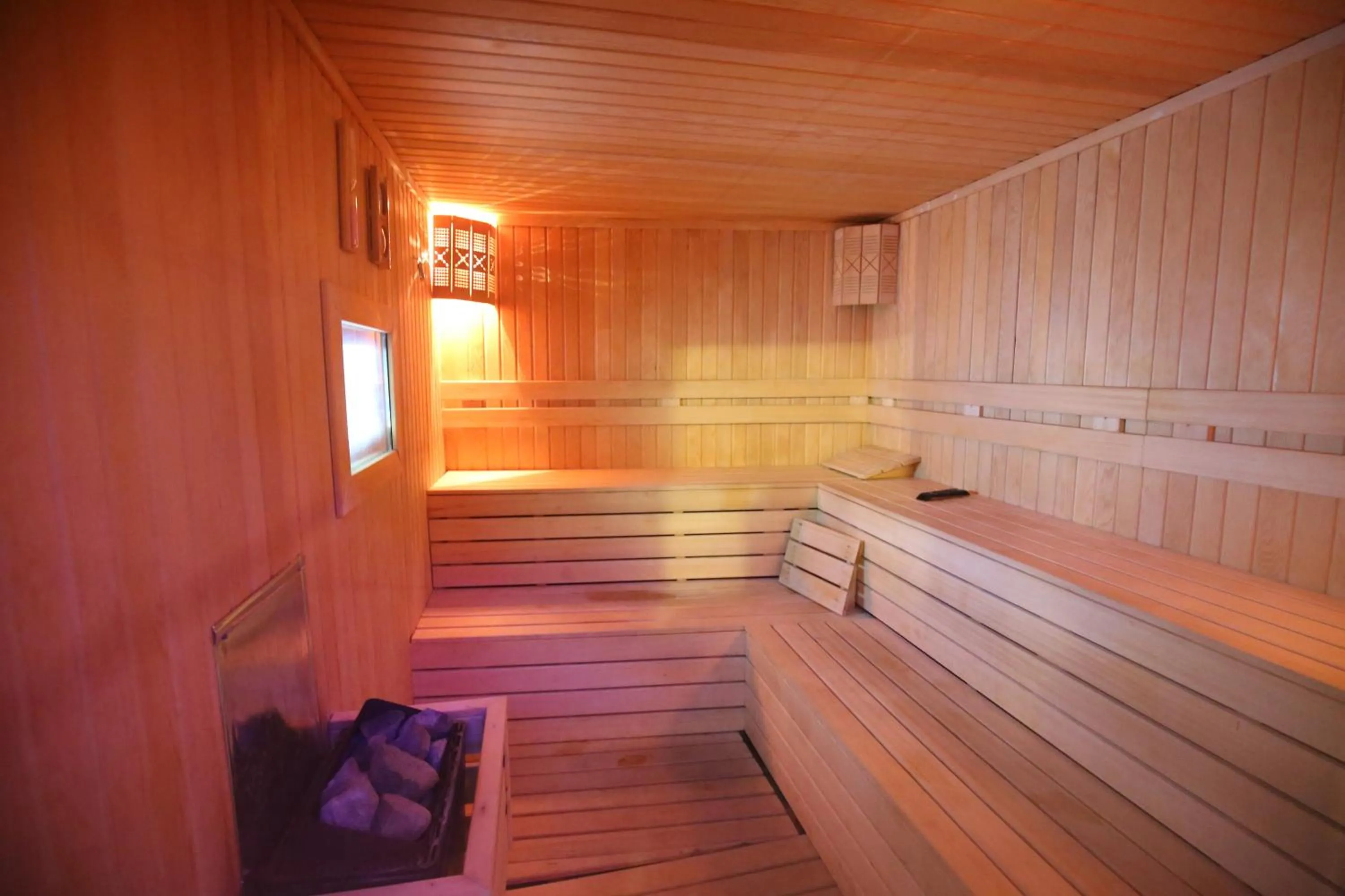 Sauna in Seckin Hotel