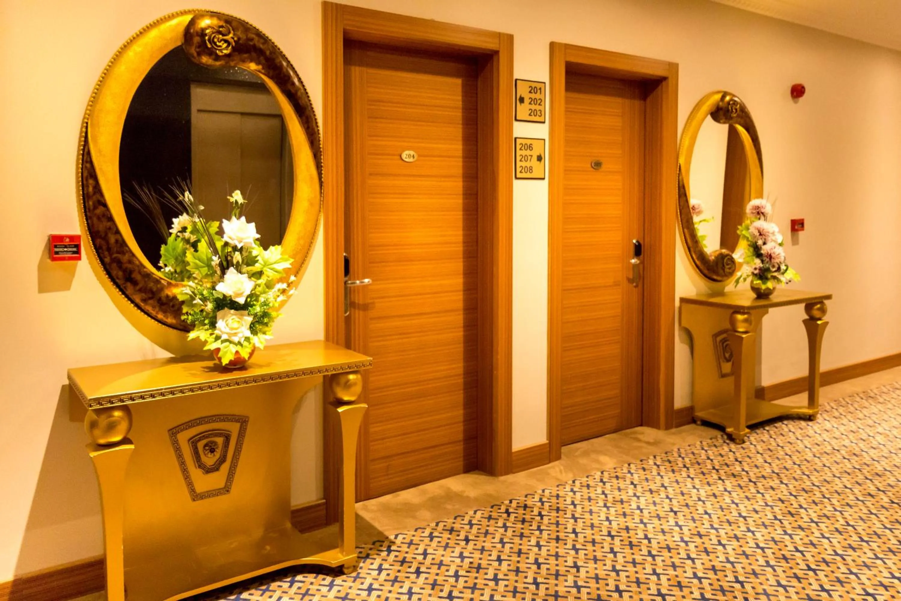 Decorative detail in Grand Rosa Hotel