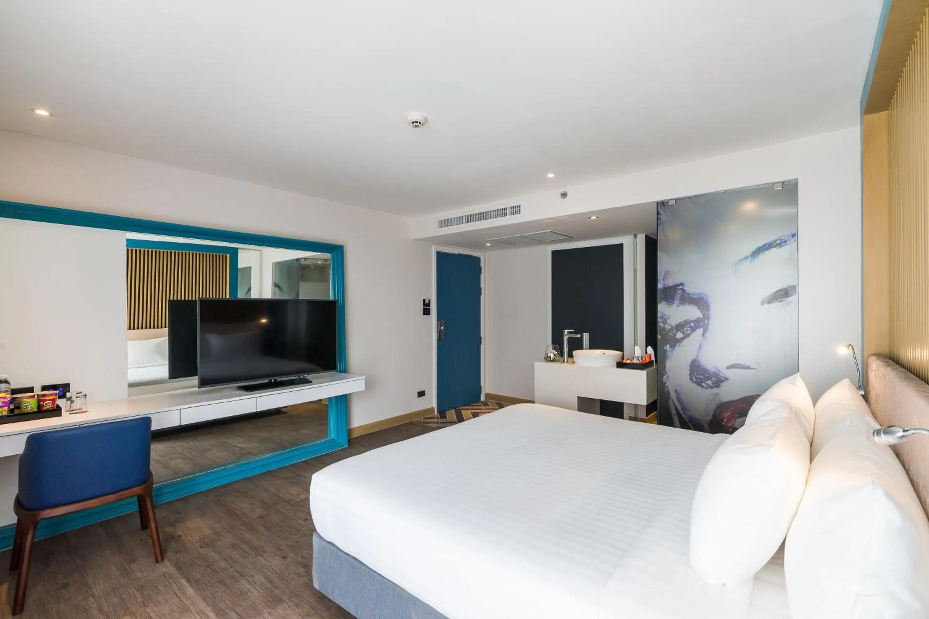 Bedroom, Bed in Citrus Grande Hotel Pattaya by Compass Hospitality