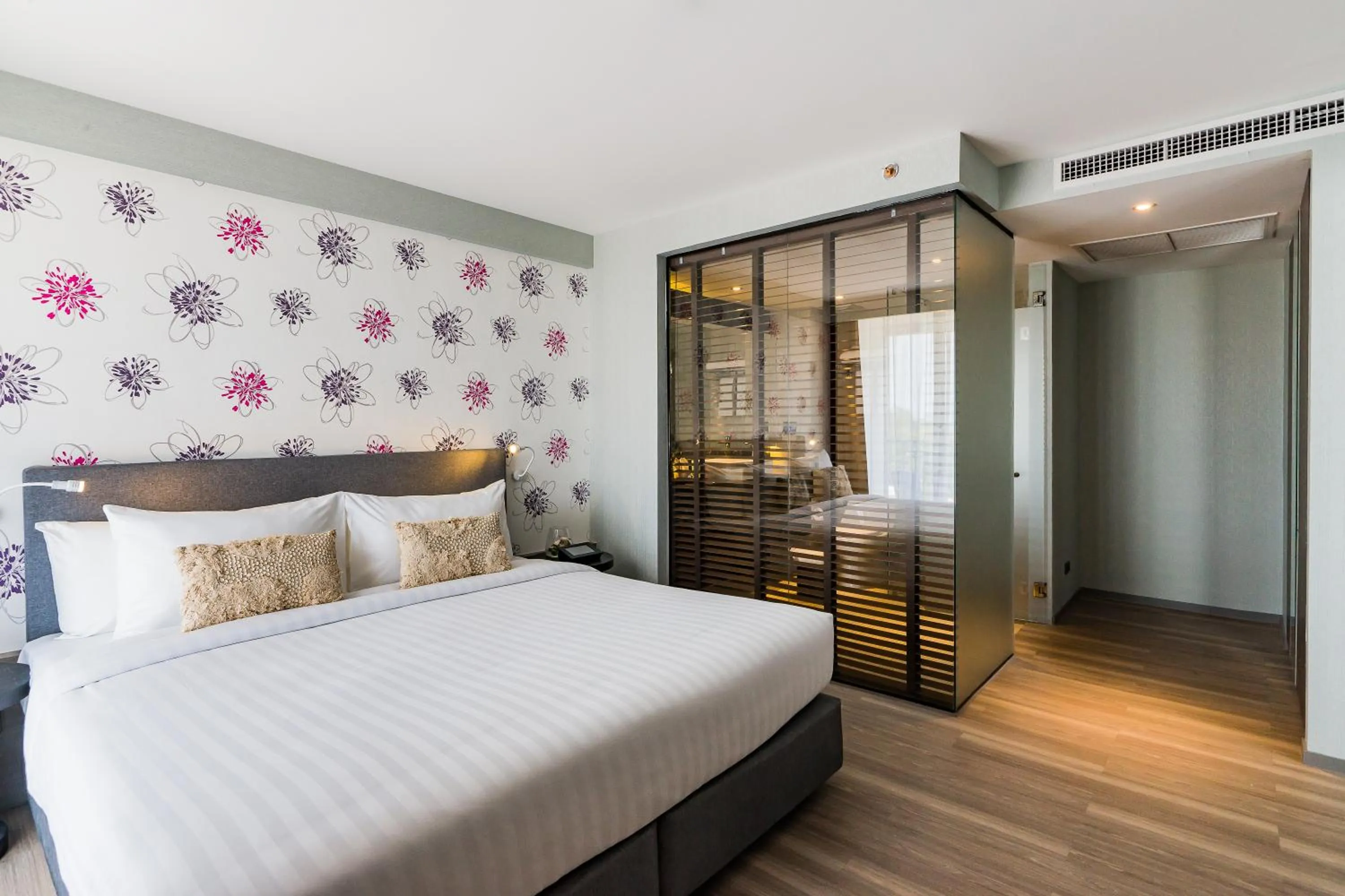 Bed in Citrus Grande Hotel Pattaya by Compass Hospitality