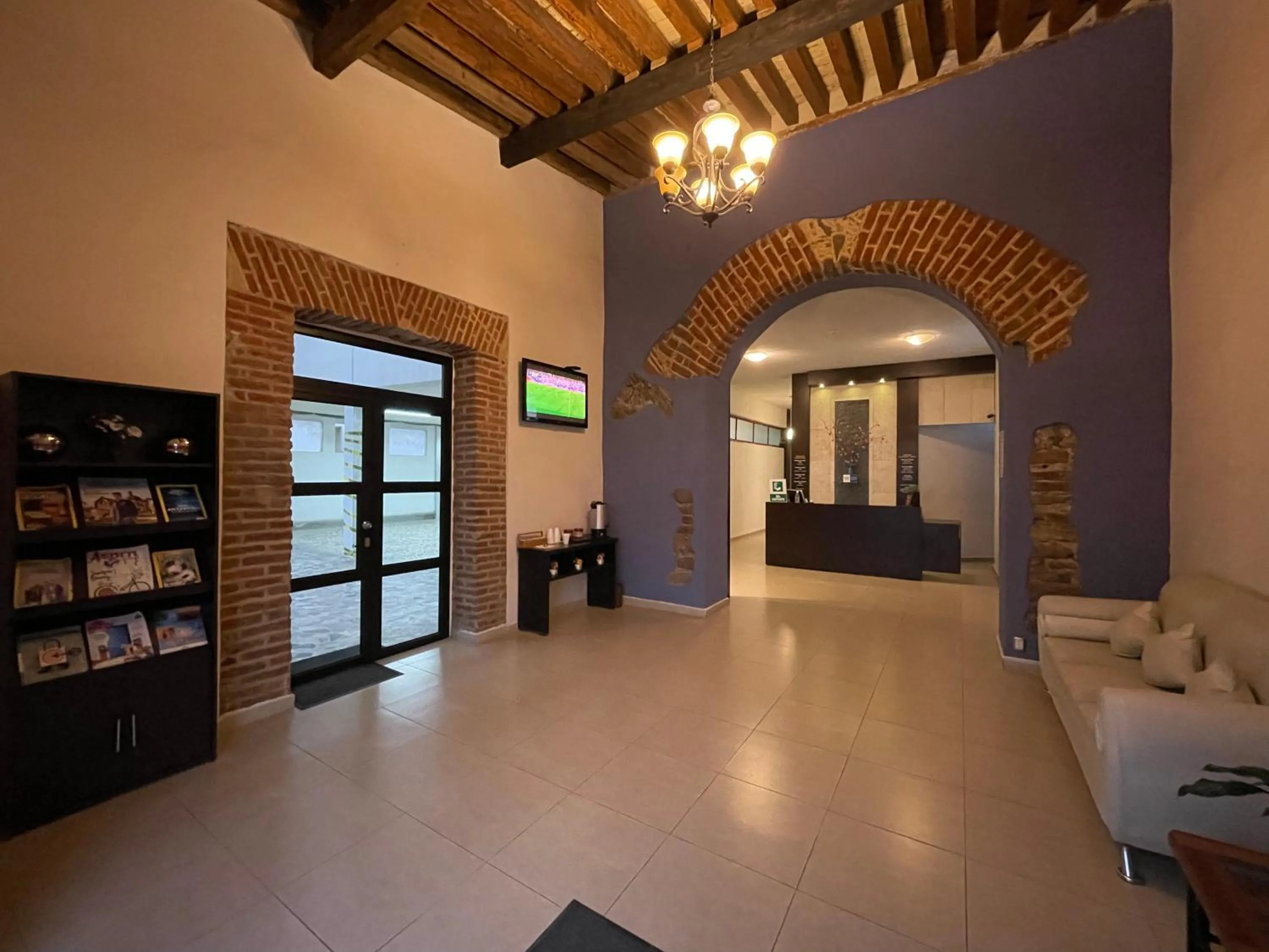 Lobby or reception in Hotel Santa Julia