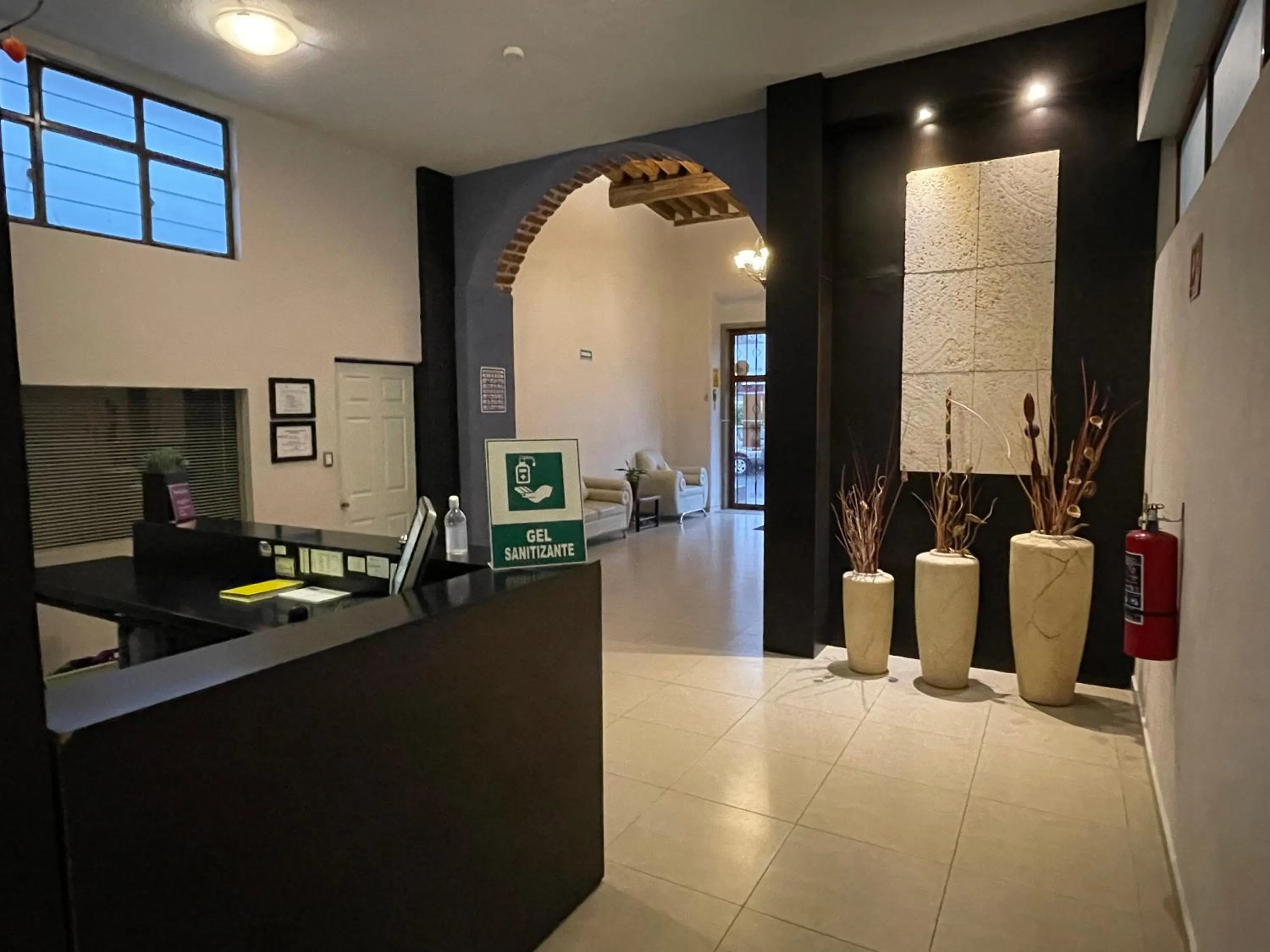 Lobby or reception in Hotel Santa Julia