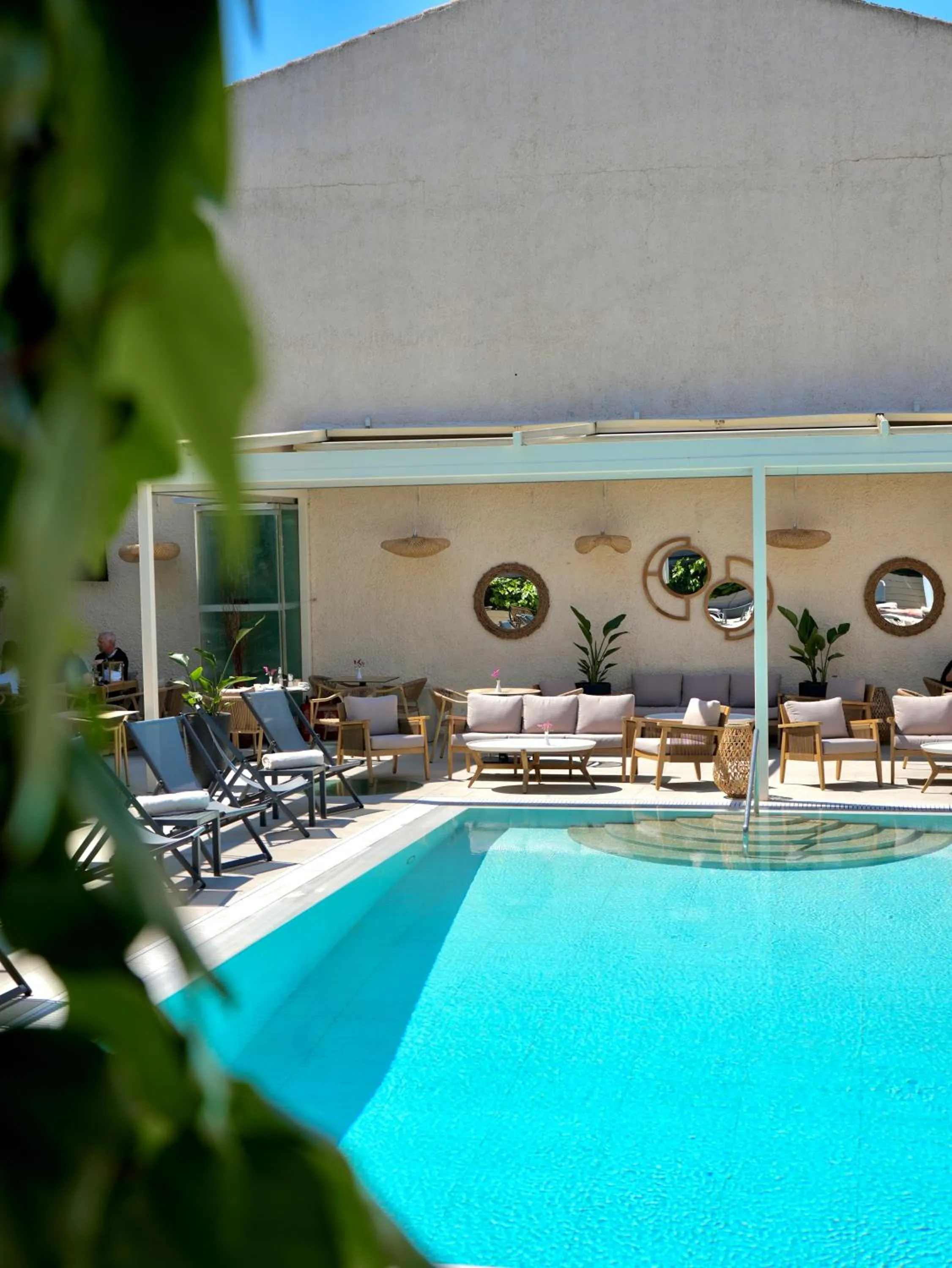 Swimming pool in Telesilla Hotel