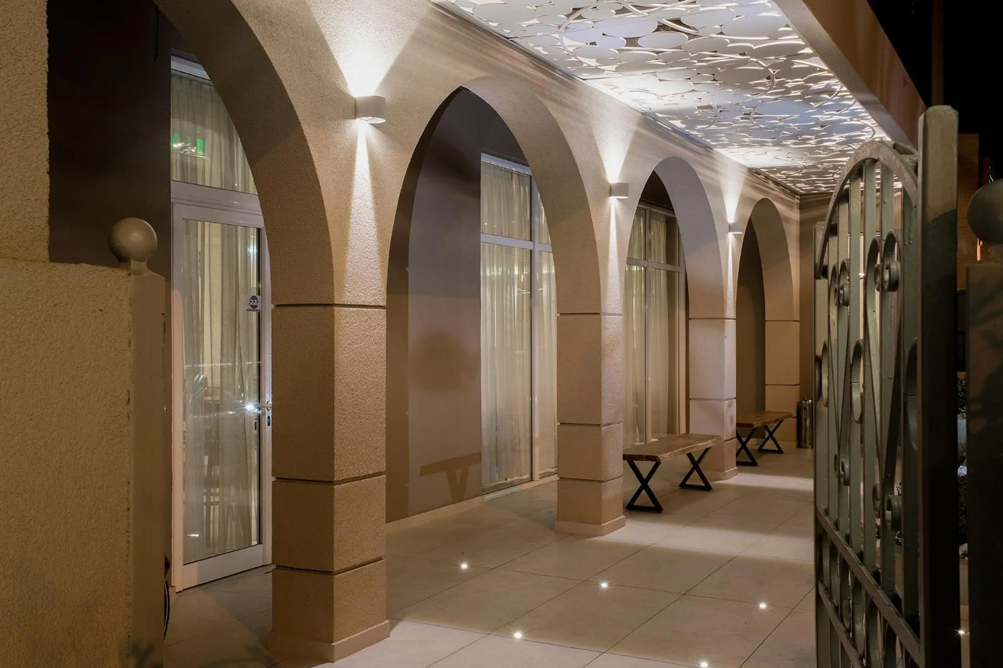 Facade/entrance in Telesilla Hotel