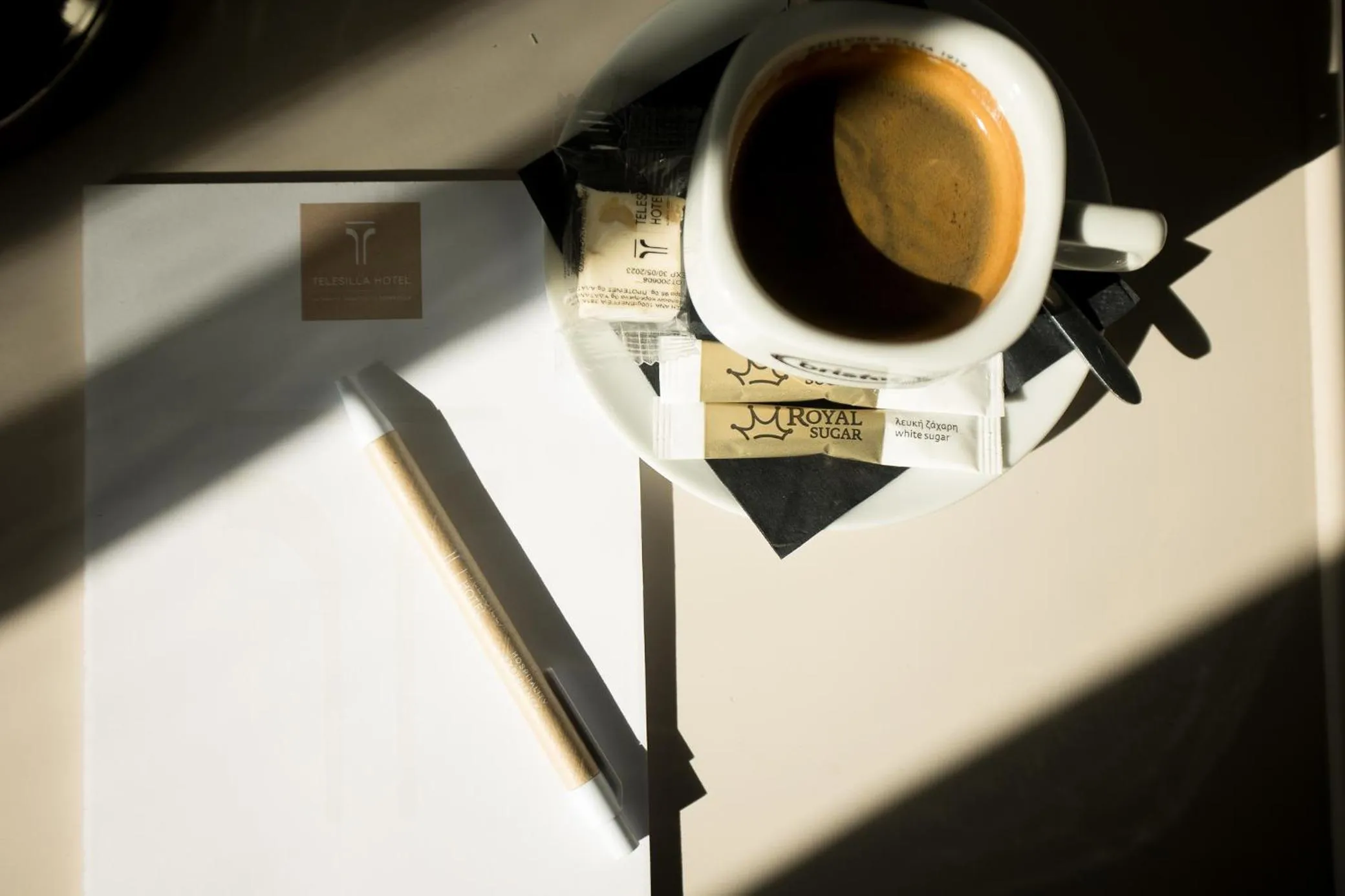 Decorative detail in Telesilla Hotel