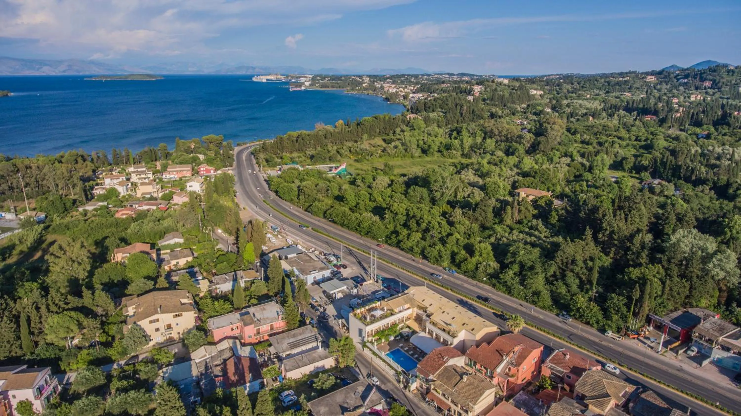 Bird's eye view in Telesilla Hotel