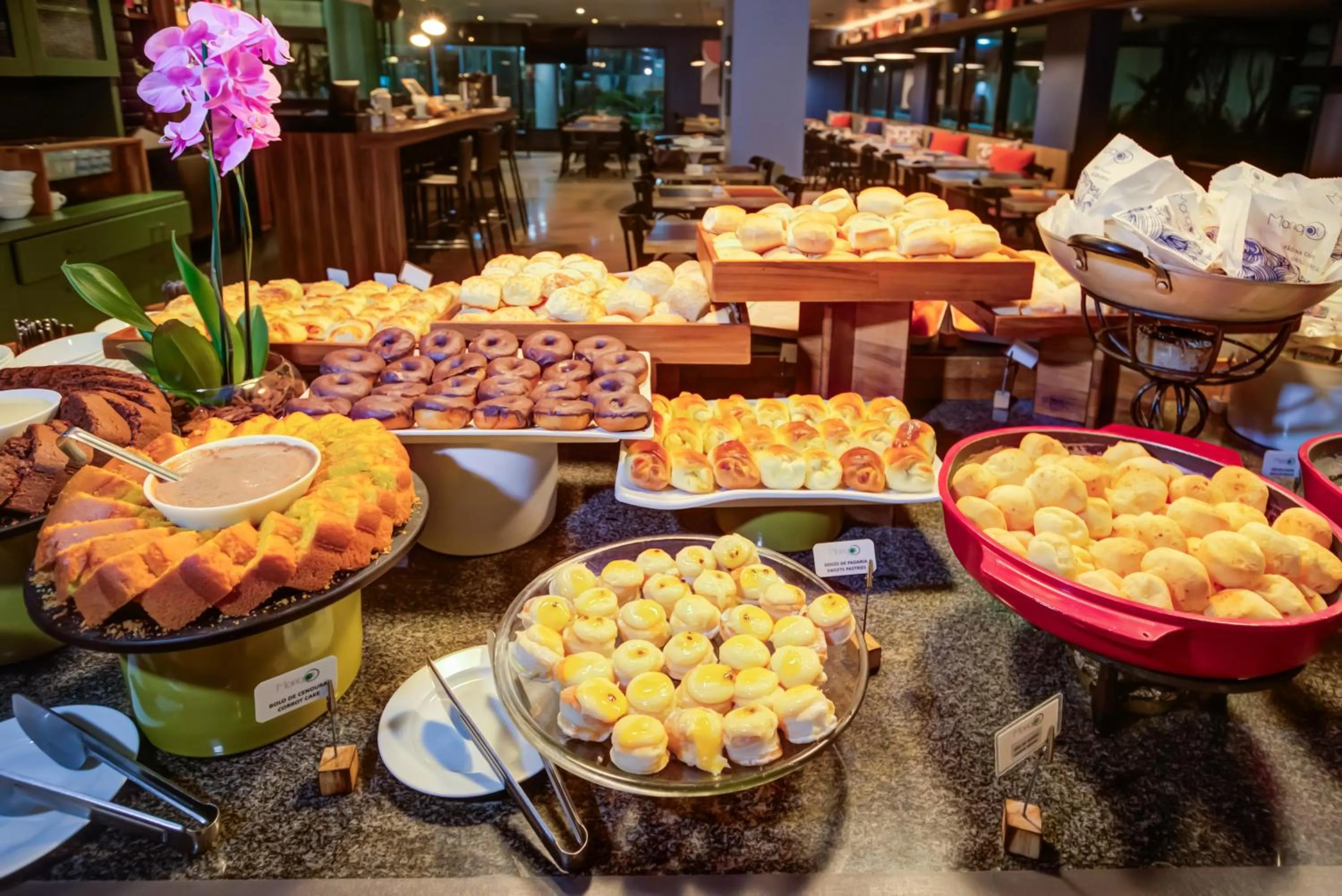 Buffet breakfast in Wyndham São Paulo Berrini