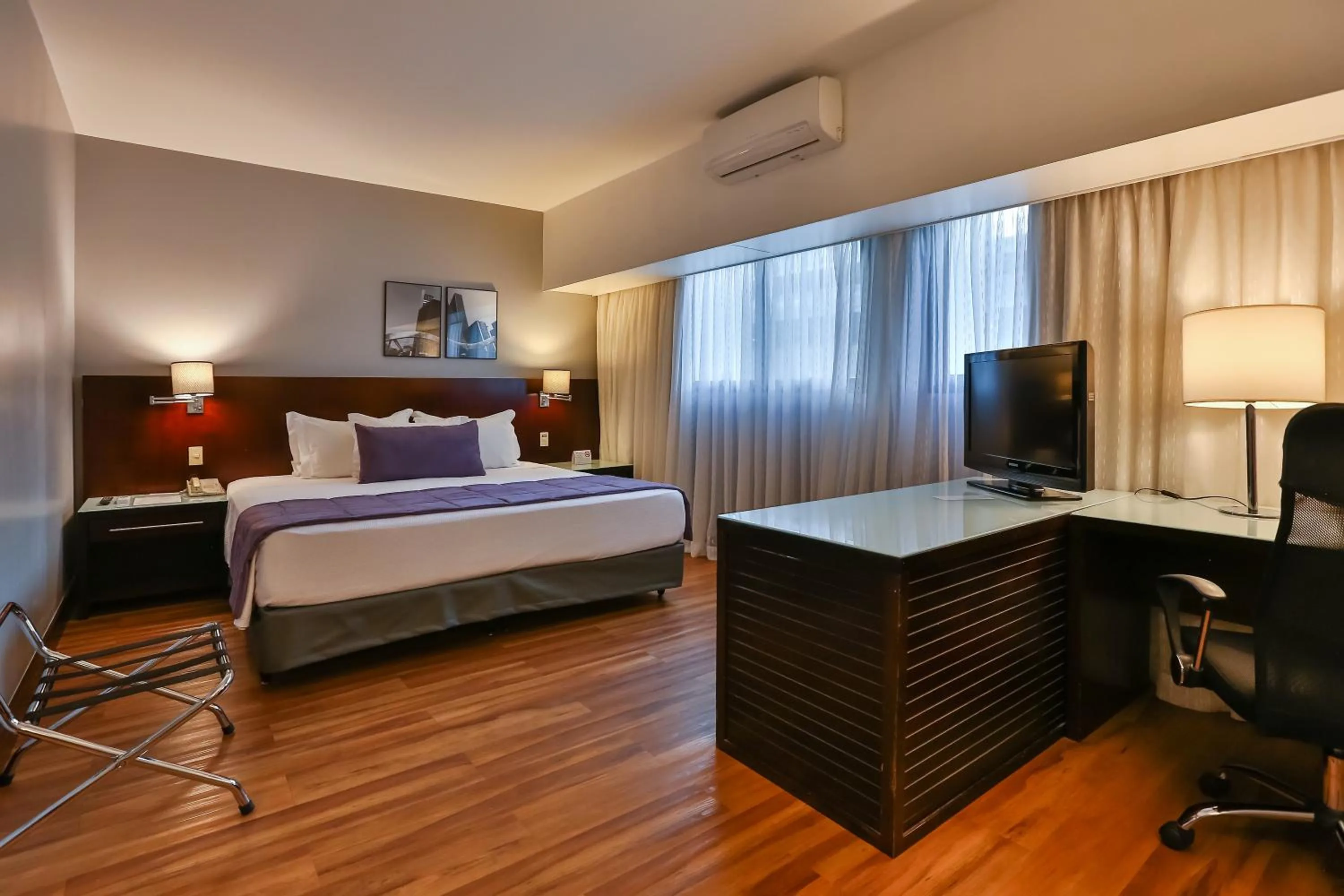 Bed in Wyndham São Paulo Berrini