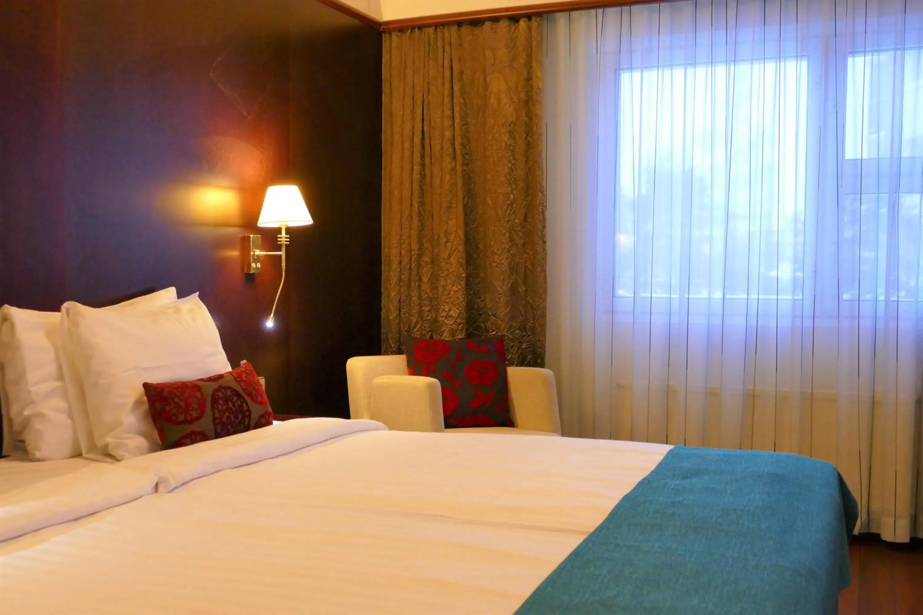 Bedroom, Bed in Hotel Kalliohovi