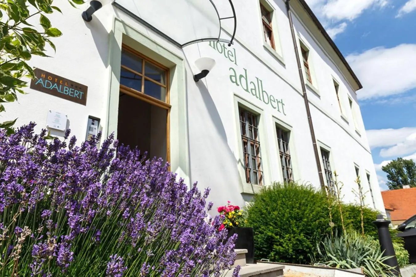 Property building in Adalbert Ecohotel