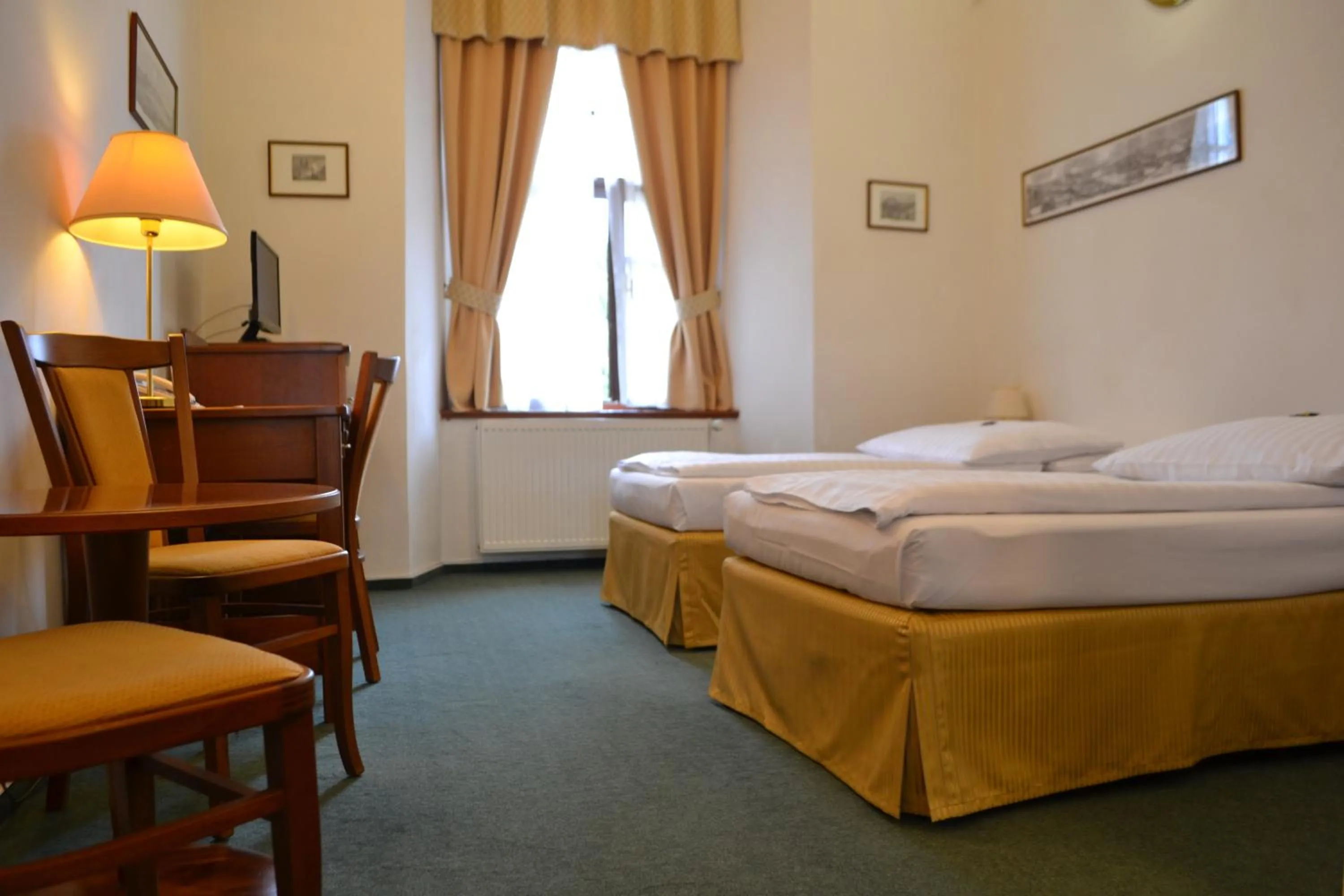 Photo of the whole room, Bed in Adalbert Ecohotel