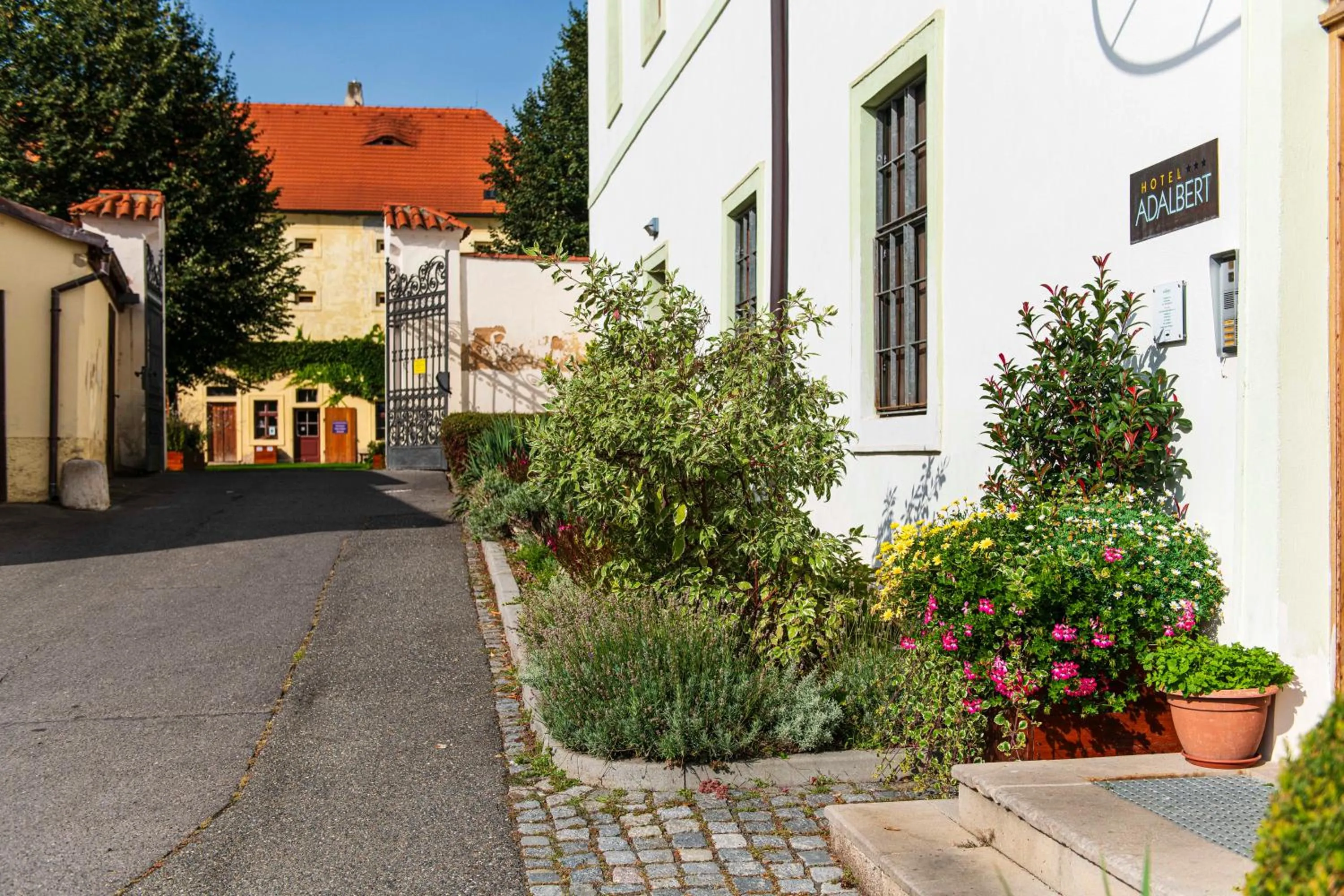 Property building in Adalbert Ecohotel