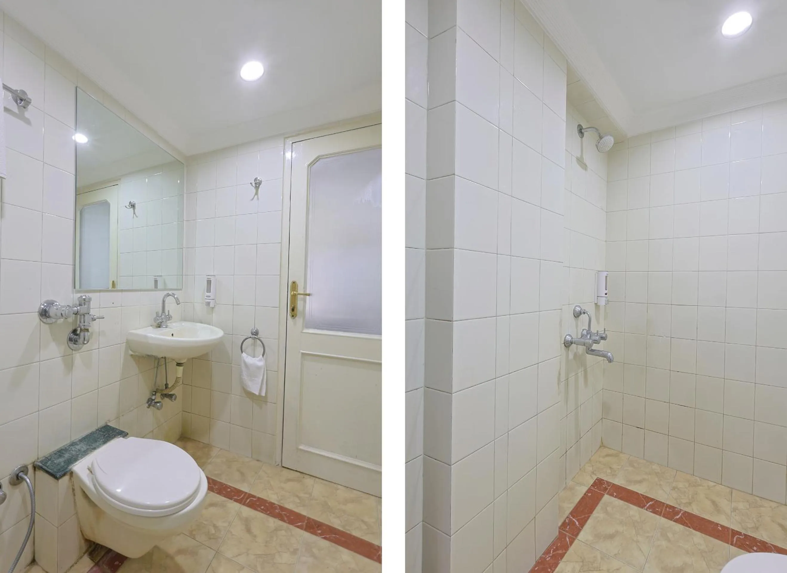 Shower in Hotel Apex