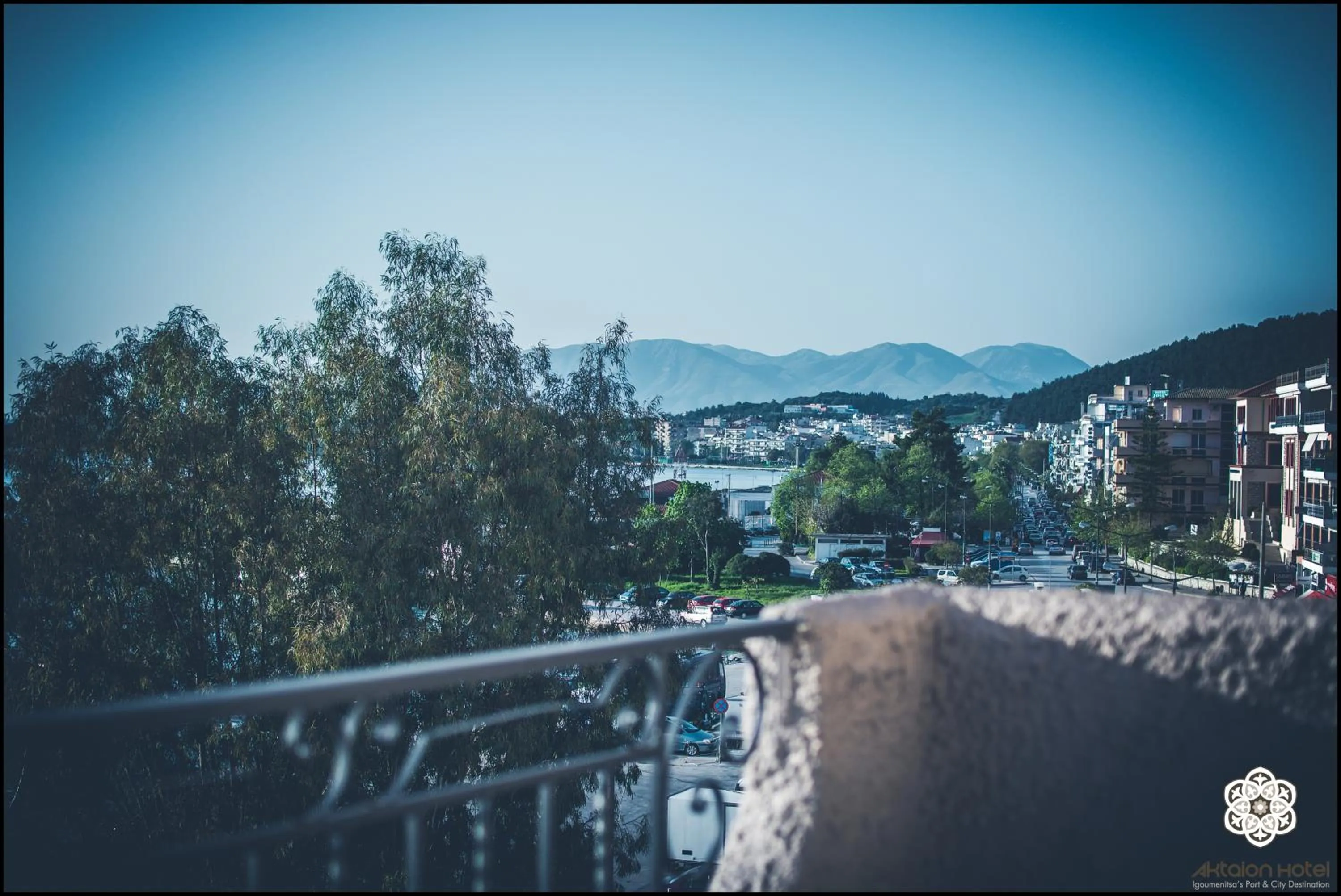 City view in Aktaion Hotel