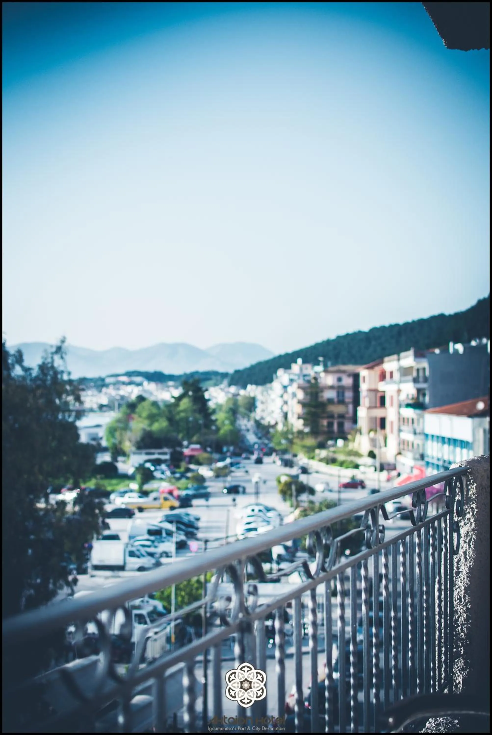 City view in Aktaion Hotel