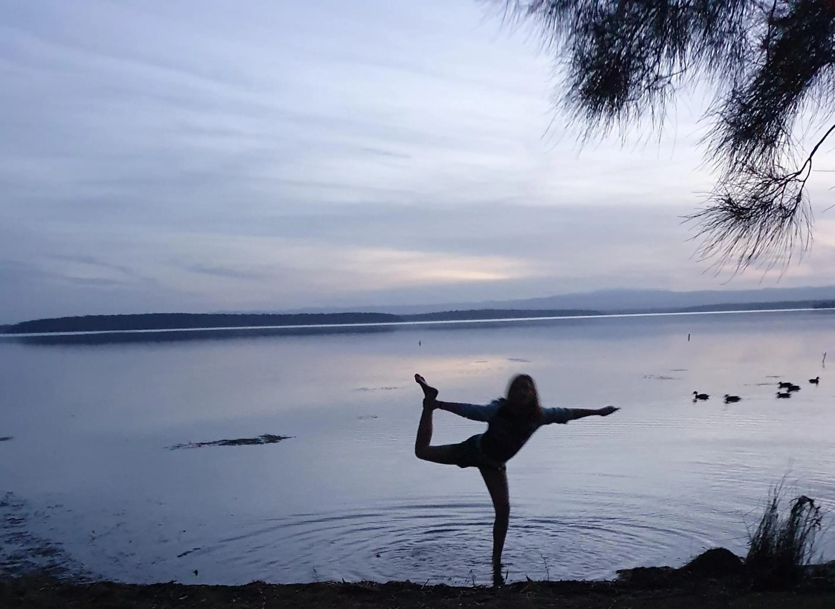 Lake view in The Sanctuary at Paradise Beach B&B