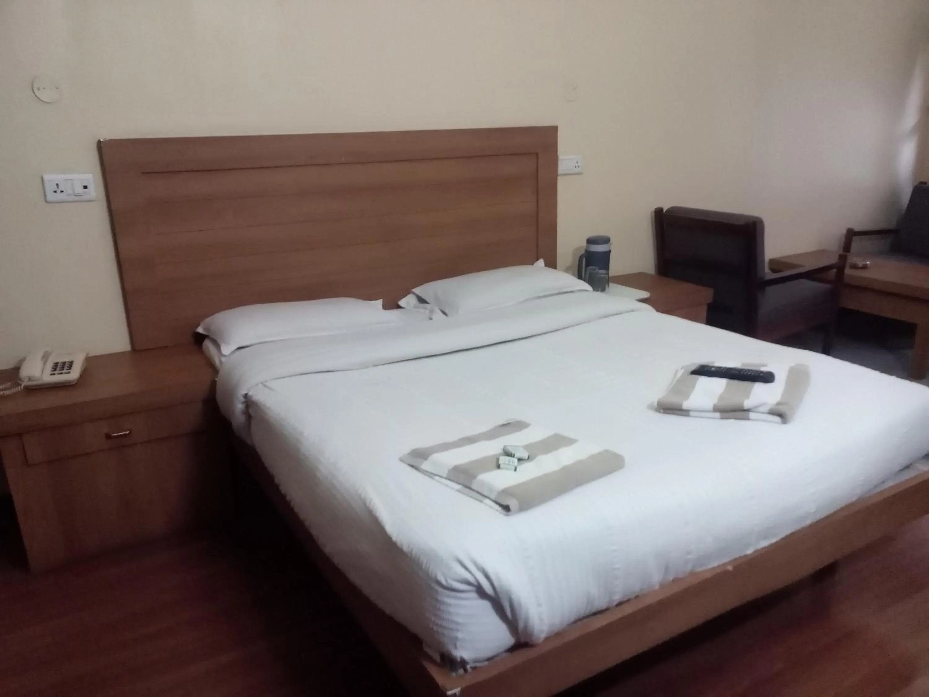 Bedroom in Hotel Preethi Palace