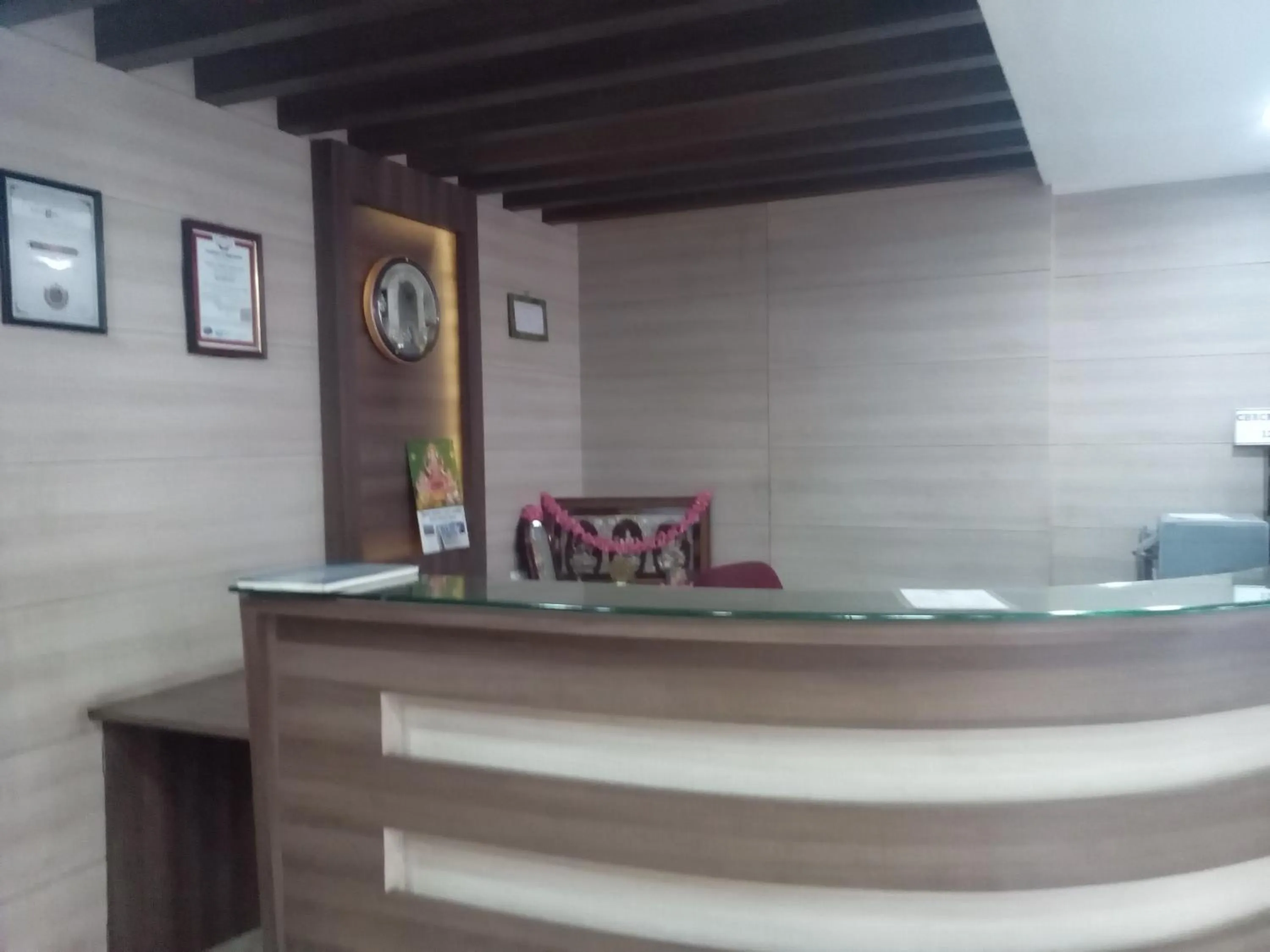 Lobby or reception in Hotel Preethi Palace