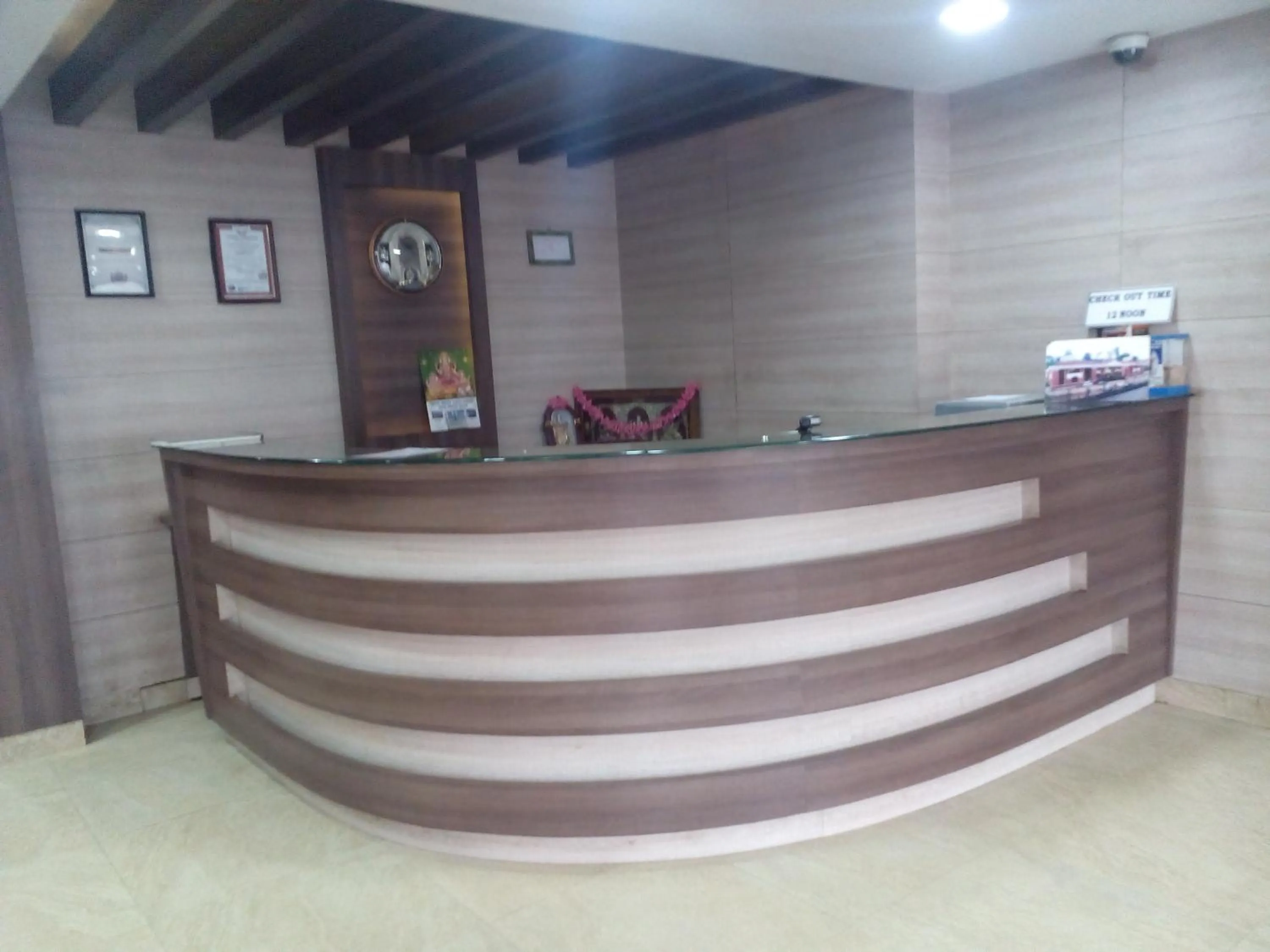 Lobby or reception in Hotel Preethi Palace