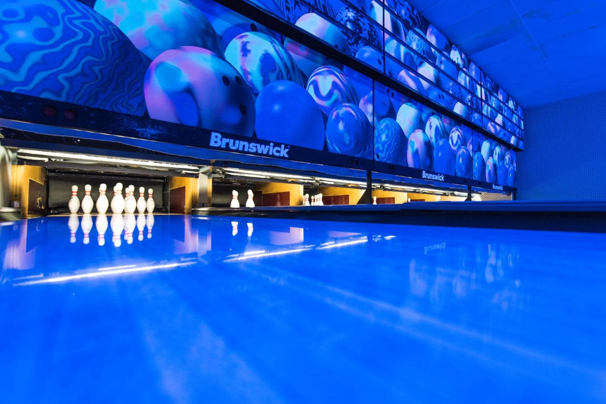 Bowling in Hotel Porto