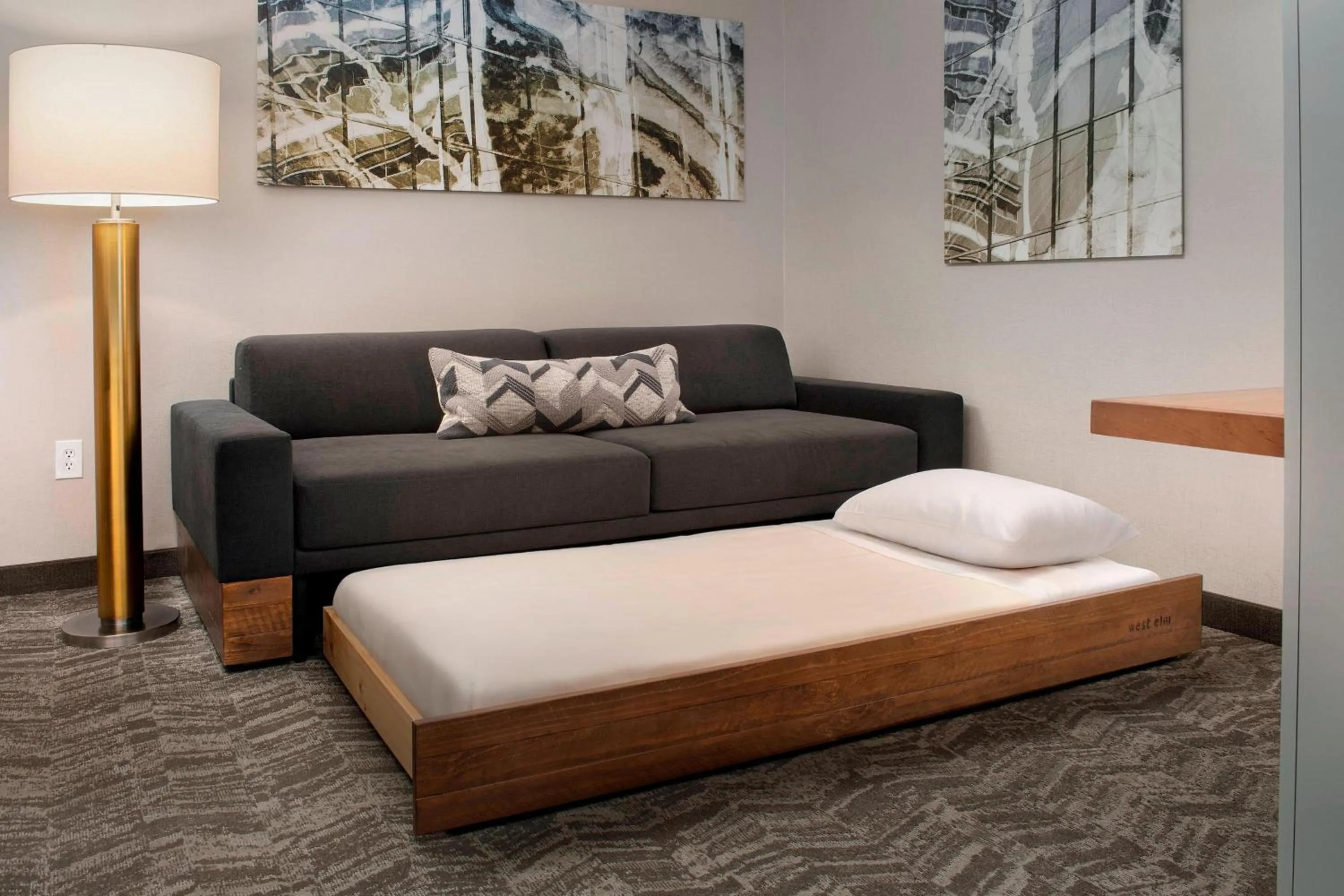 Photo of the whole room, Bed in SpringHill Suites Potomac Mills Woodbridge