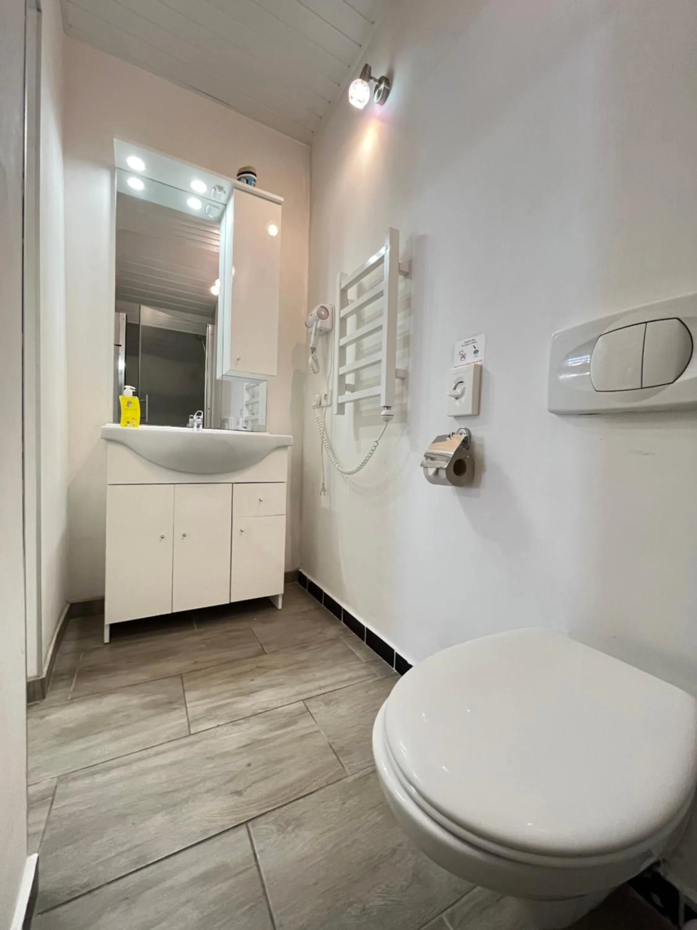 Toilet in Casa Italia Prague