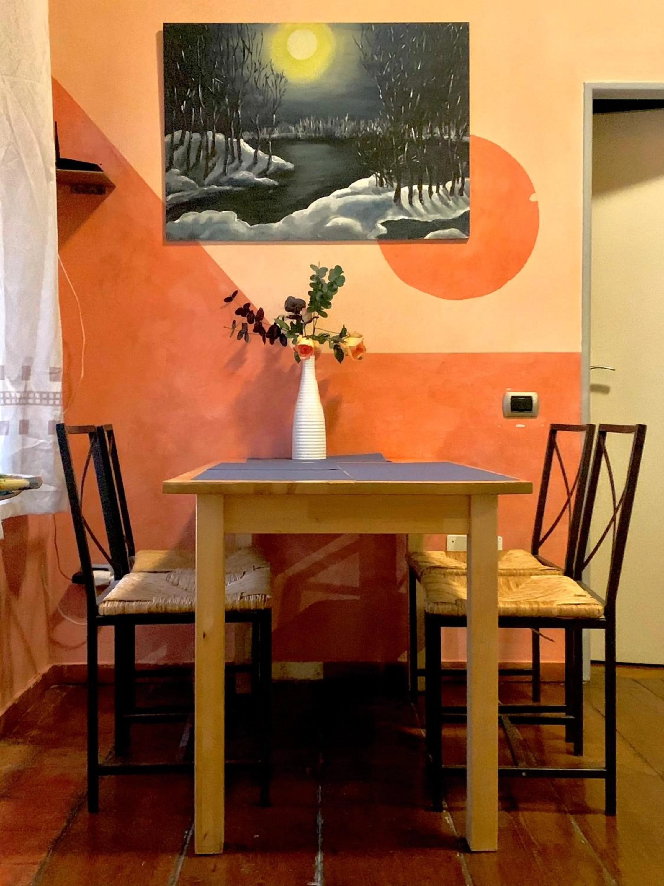 Dining area in Casa Italia Prague