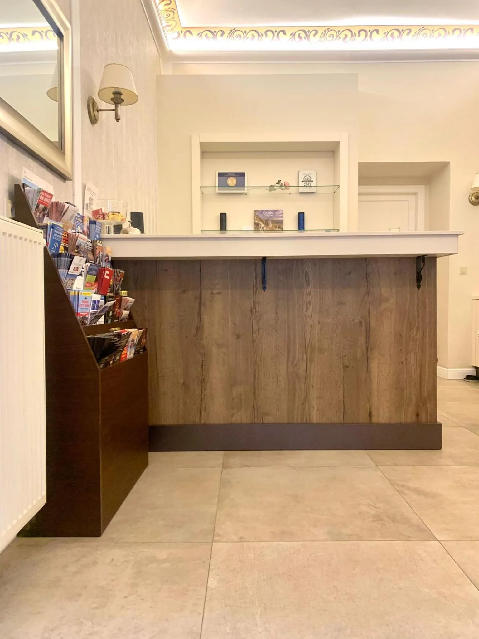 Lobby or reception in Casa Italia Prague