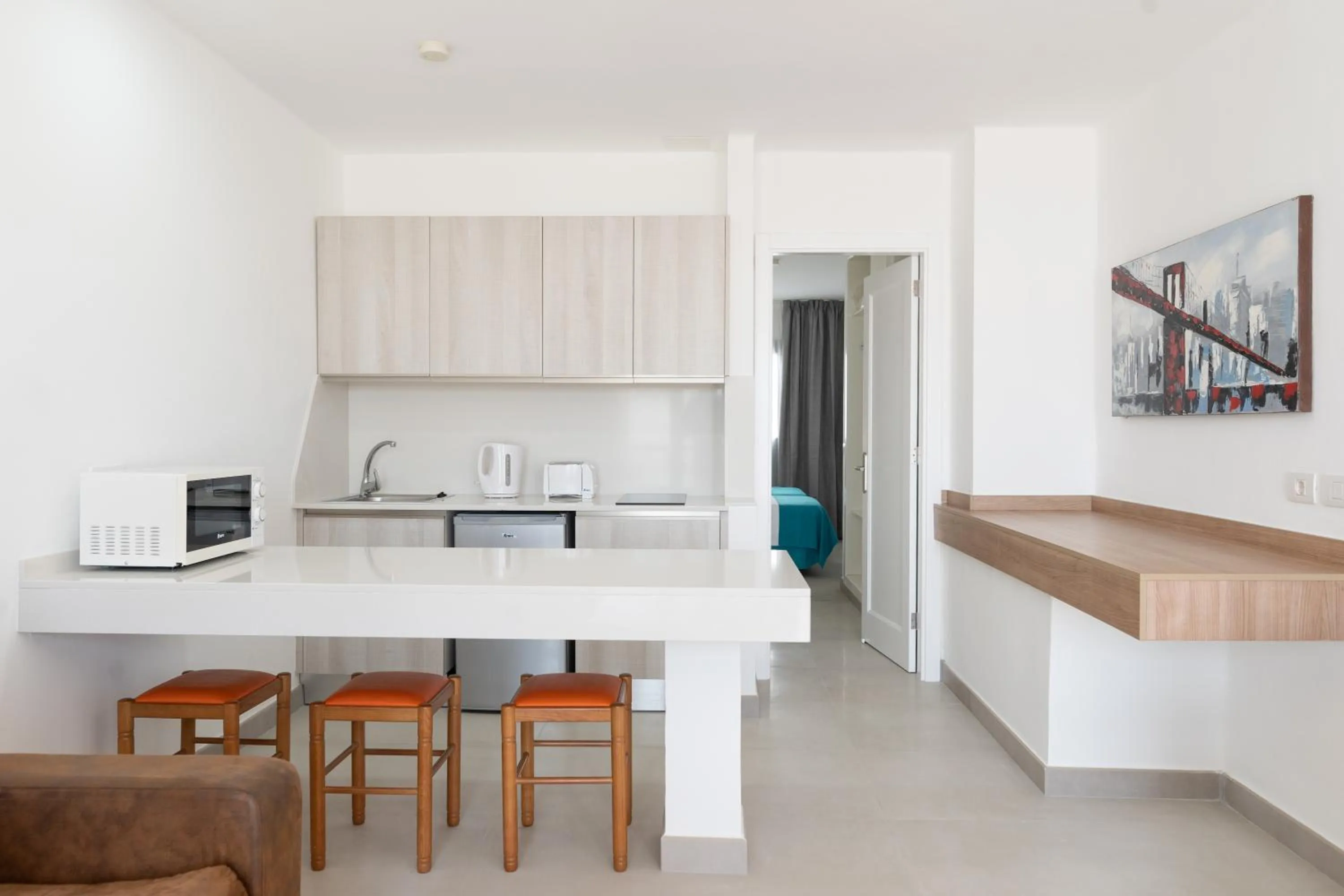 Kitchen or kitchenette in Bitacora Lanzarote Club