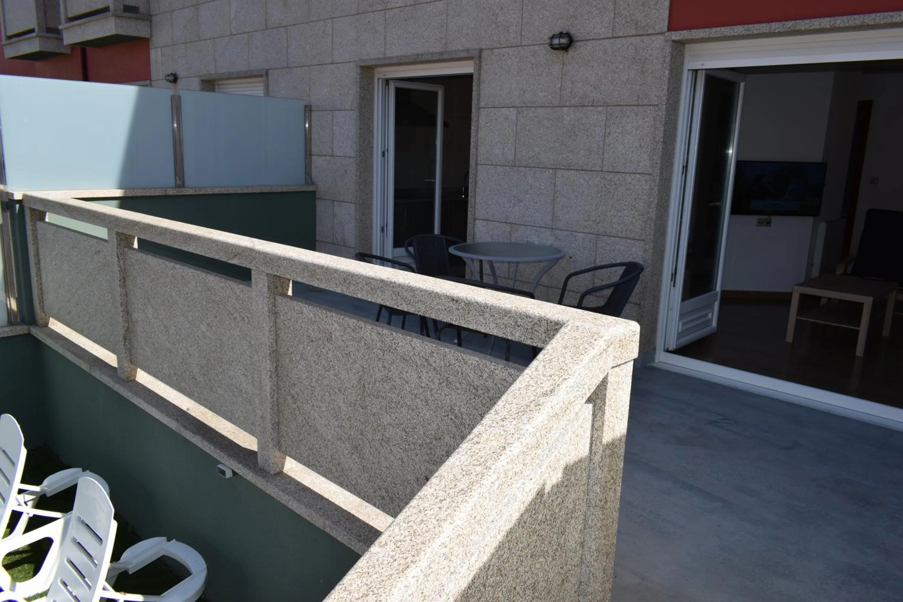 Balcony/Terrace in Apartamentos VIDA Finisterre