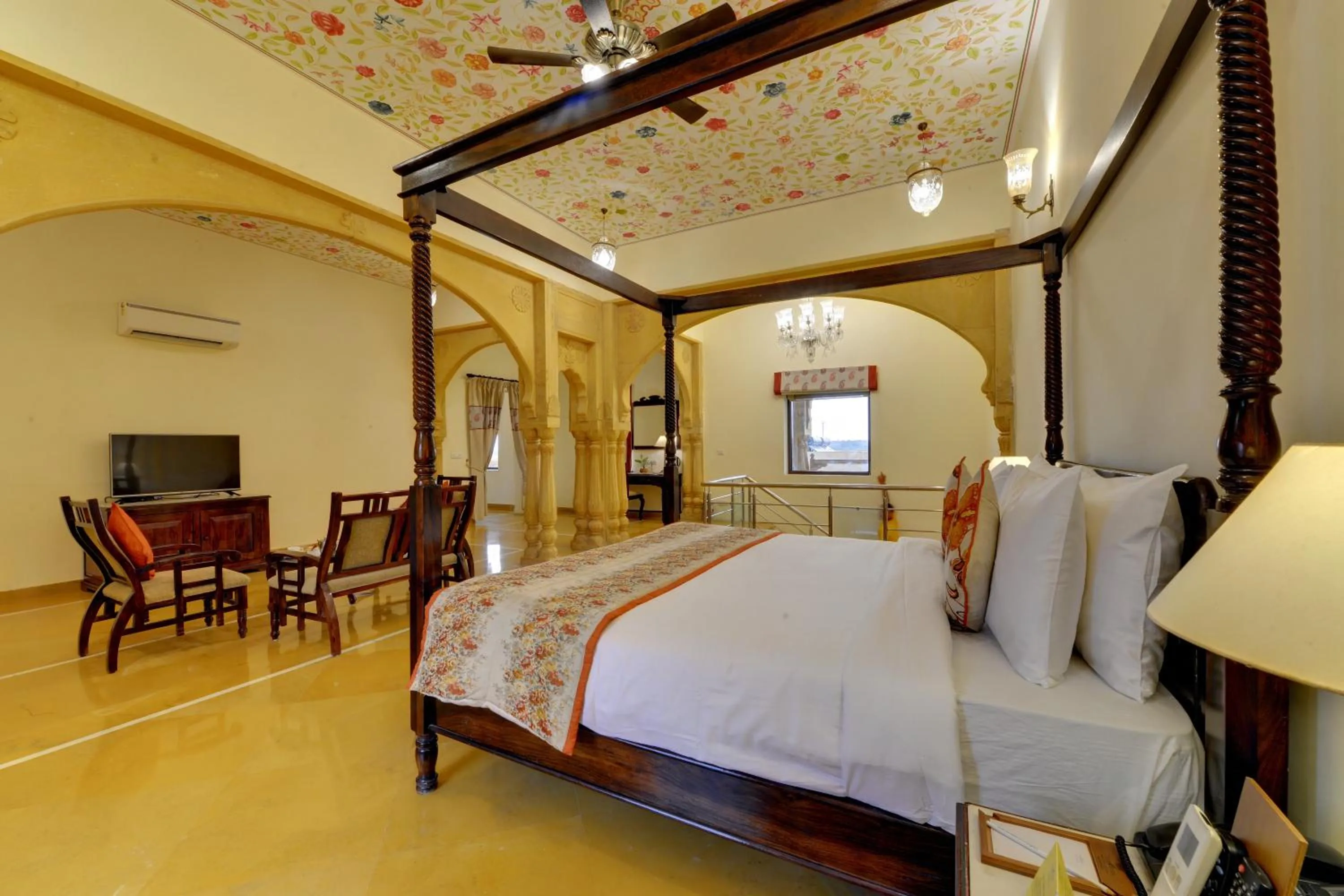 TV and multimedia, Bed in SKK The Fern An Ecotel Hotel, Jaisalmer