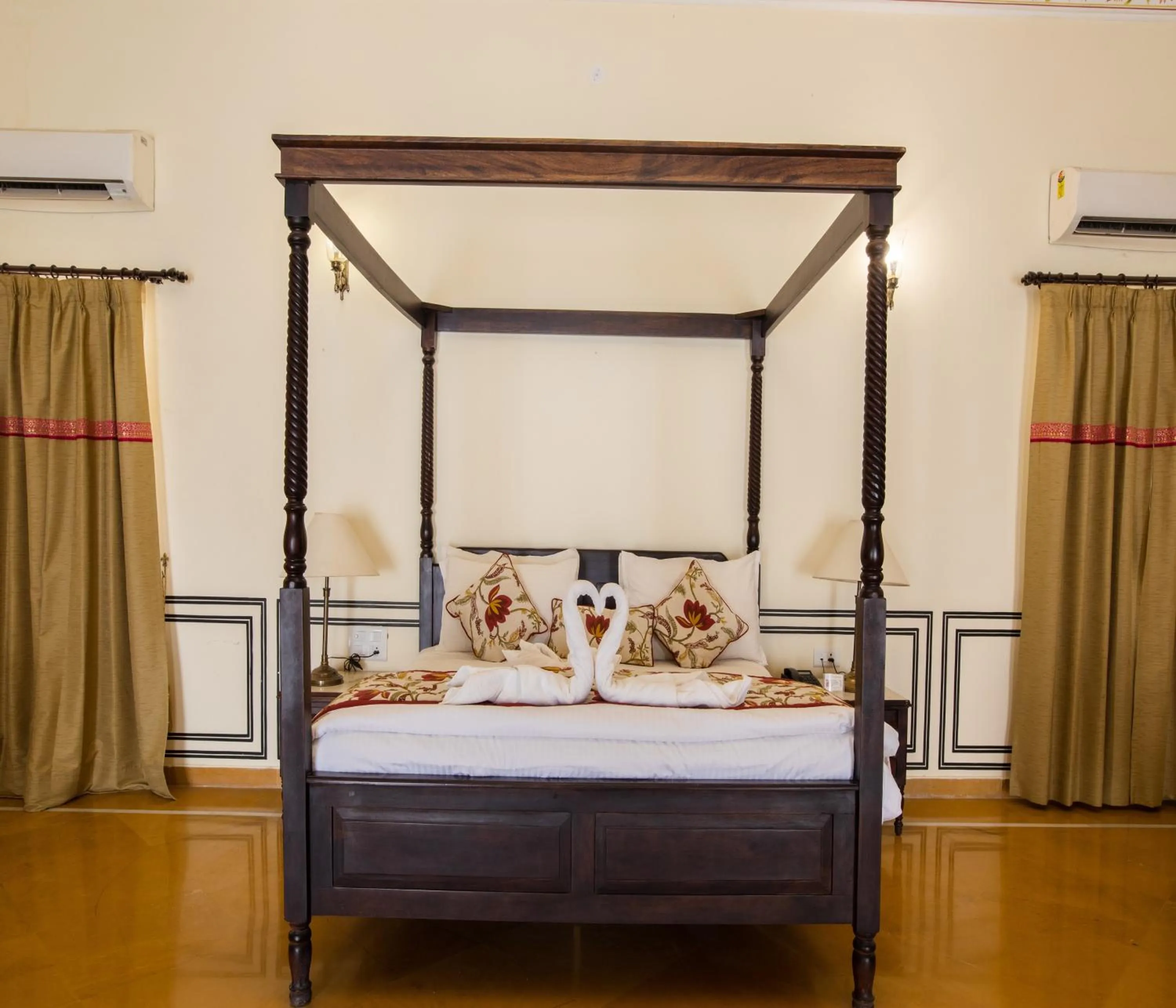 Bed in SKK The Fern An Ecotel Hotel, Jaisalmer