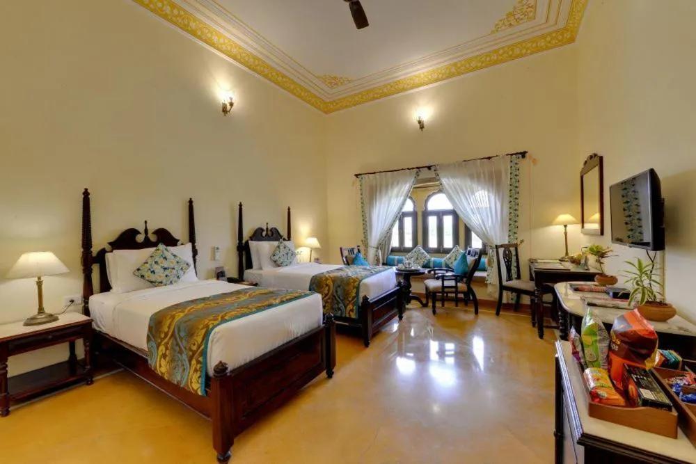 Quiet street view, Bed in SKK The Fern An Ecotel Hotel, Jaisalmer