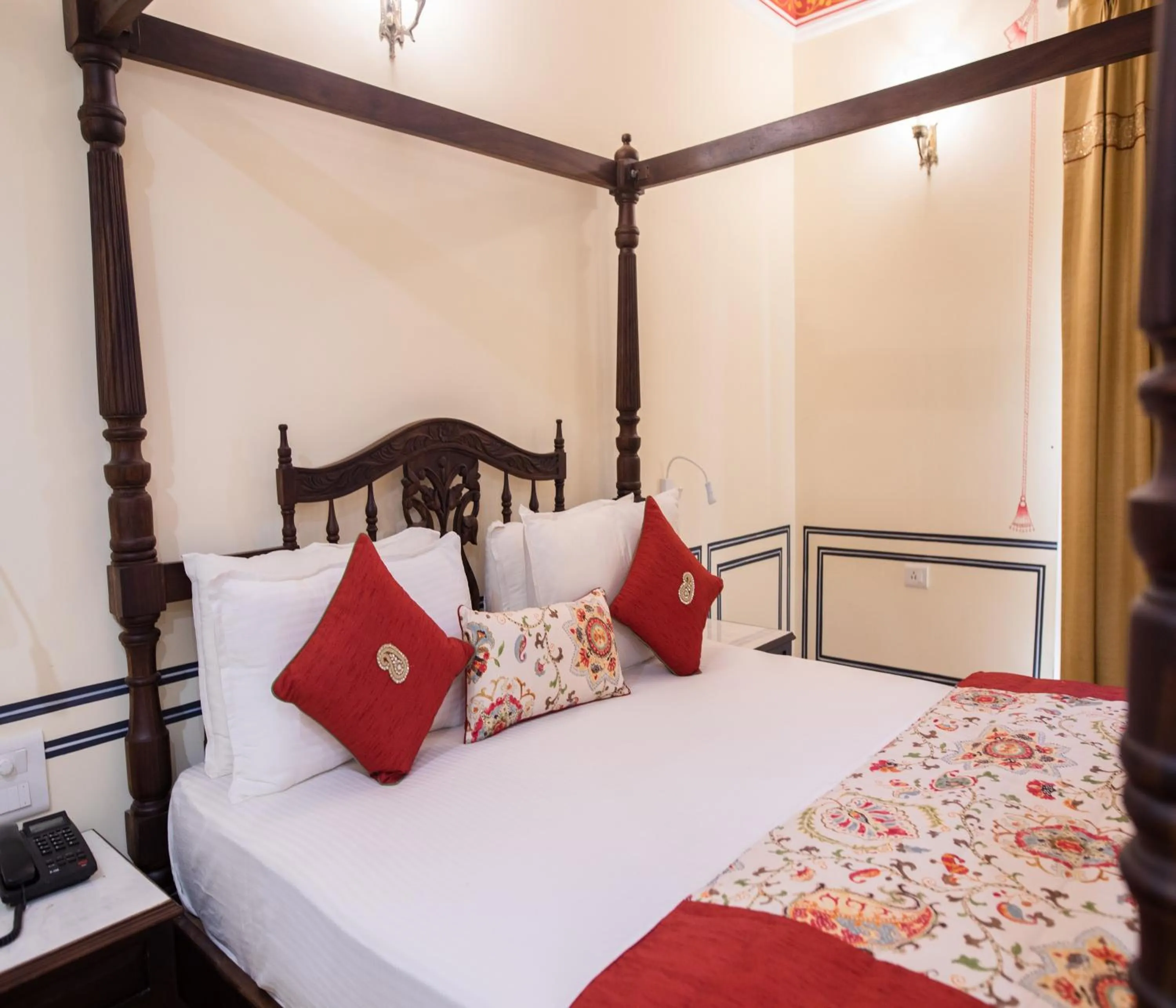 Bed in SKK The Fern An Ecotel Hotel, Jaisalmer