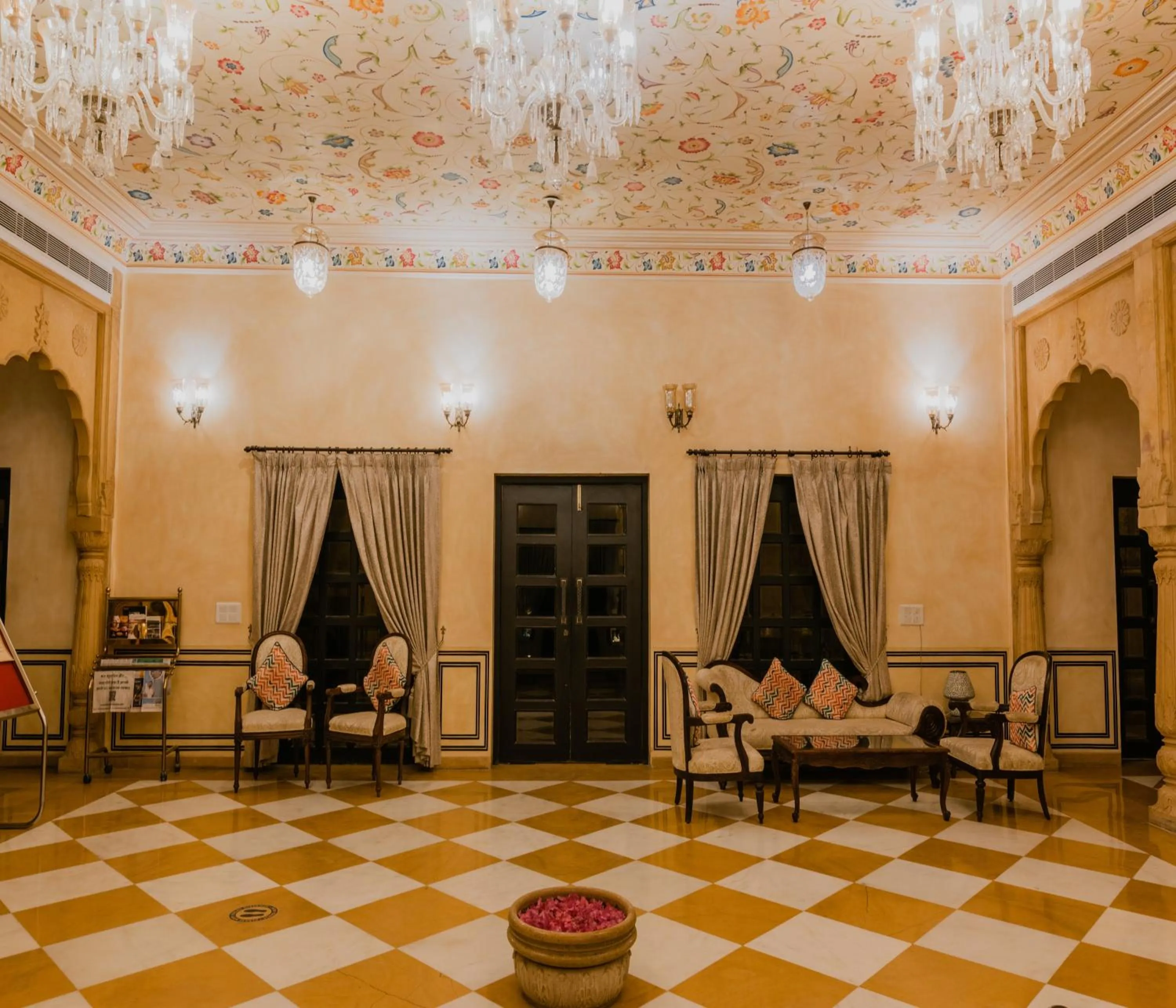 Seating area in SKK The Fern An Ecotel Hotel, Jaisalmer