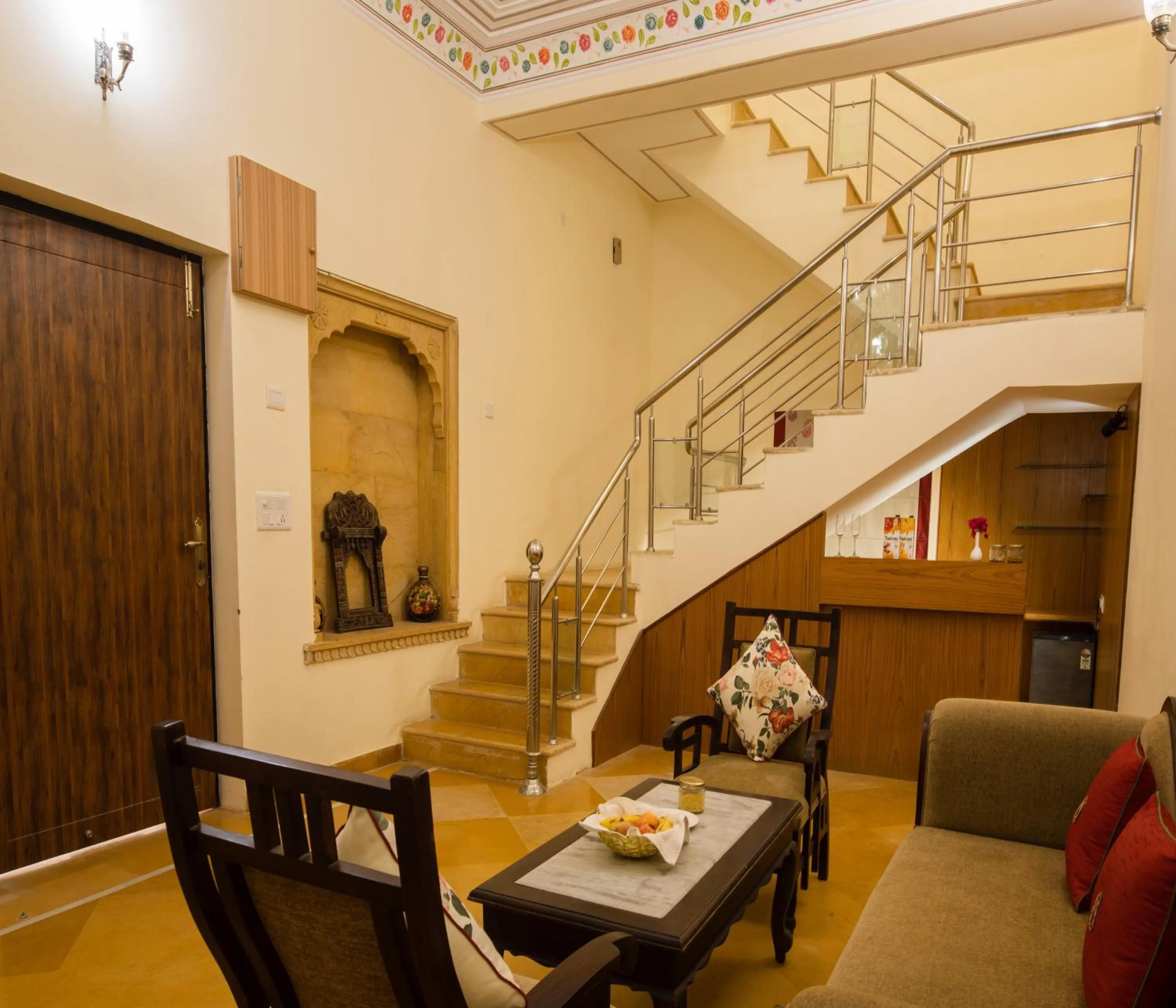 Seating area in SKK The Fern An Ecotel Hotel, Jaisalmer