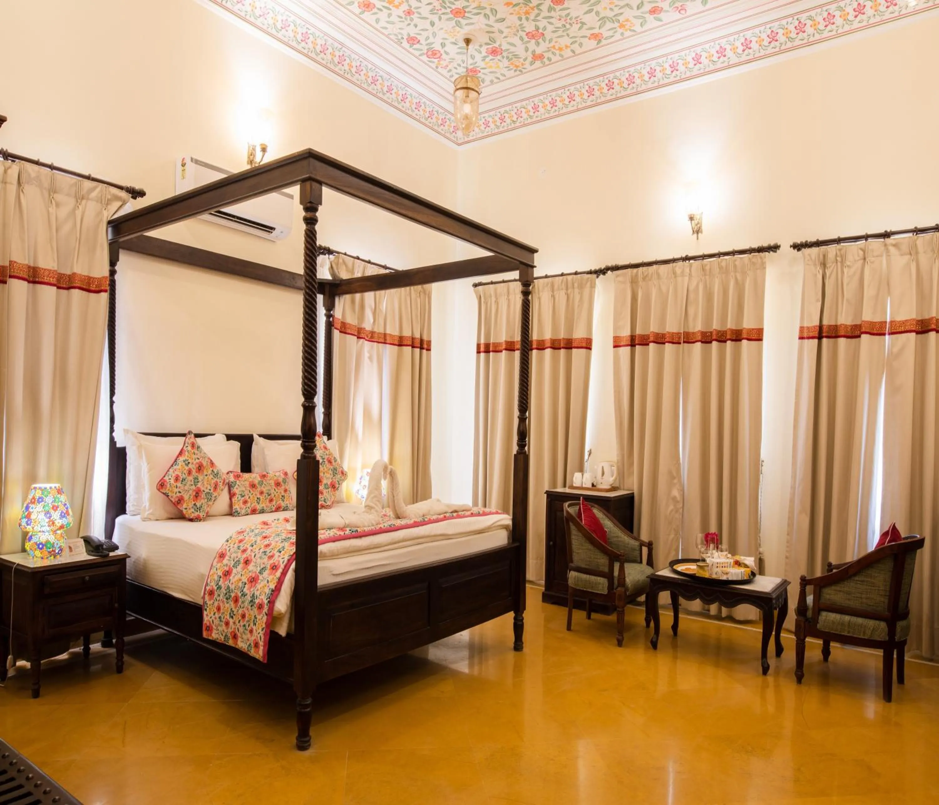 Bed in SKK The Fern An Ecotel Hotel, Jaisalmer